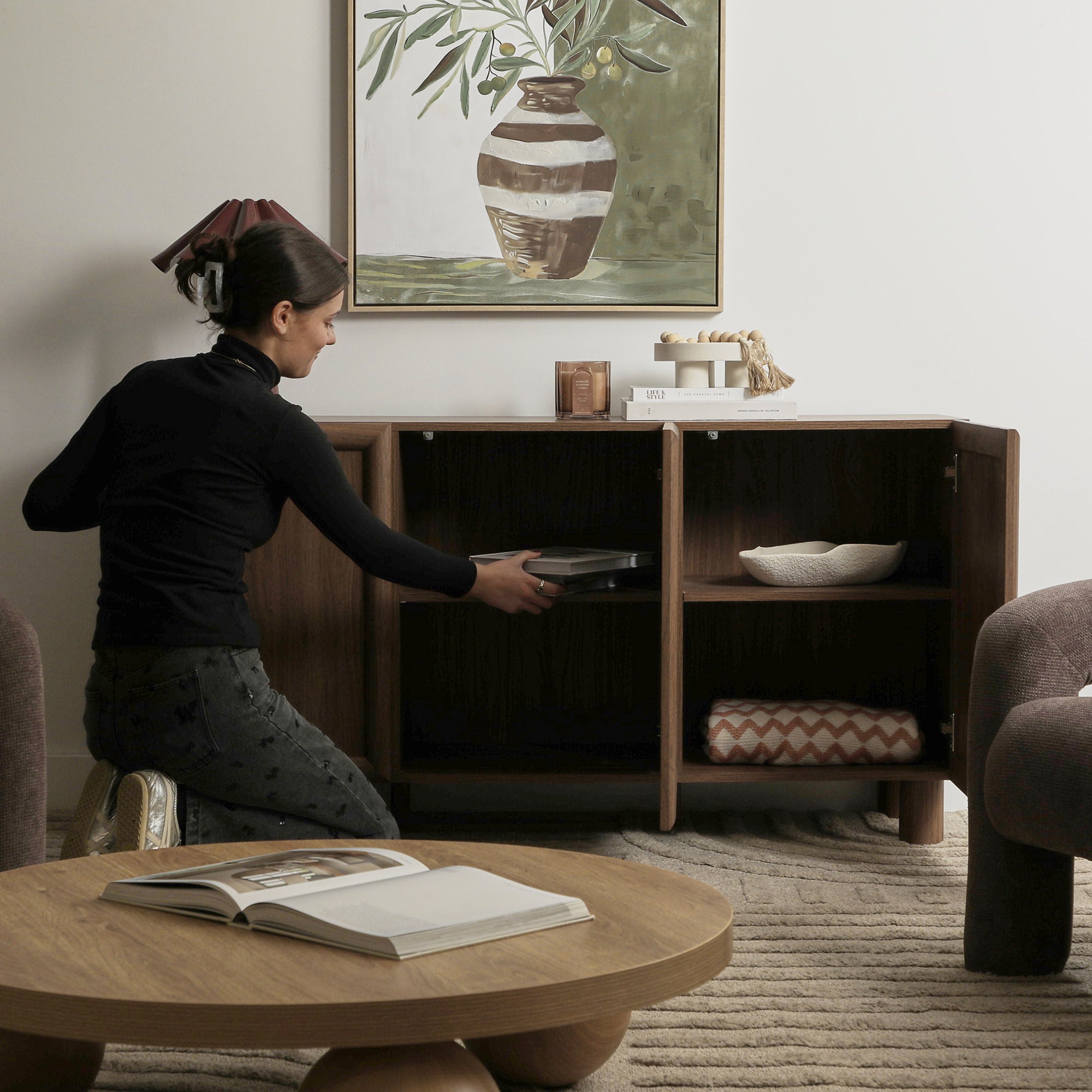 furniture, mirror, and home decor