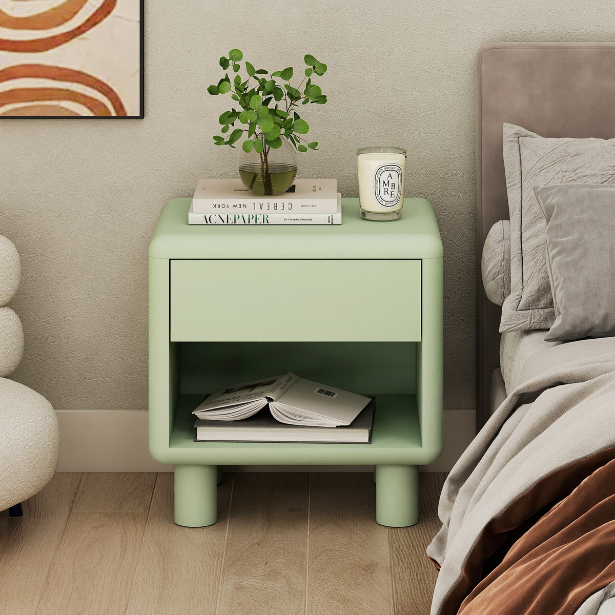 furniture, mirror, and home decor