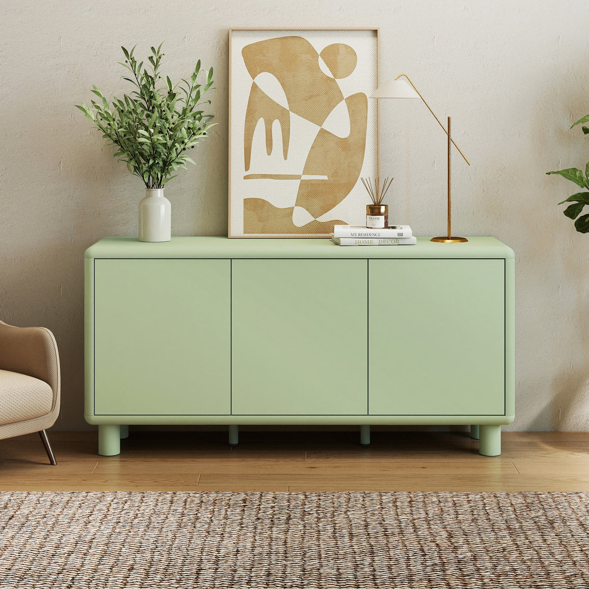 furniture, mirror, and home decor