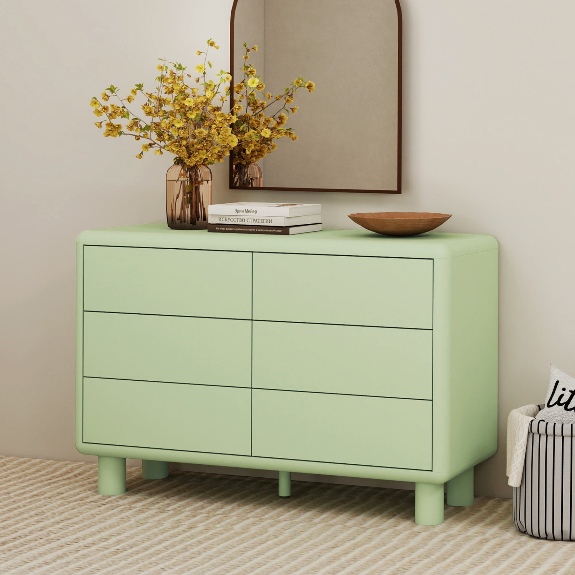furniture, mirror, and home decor