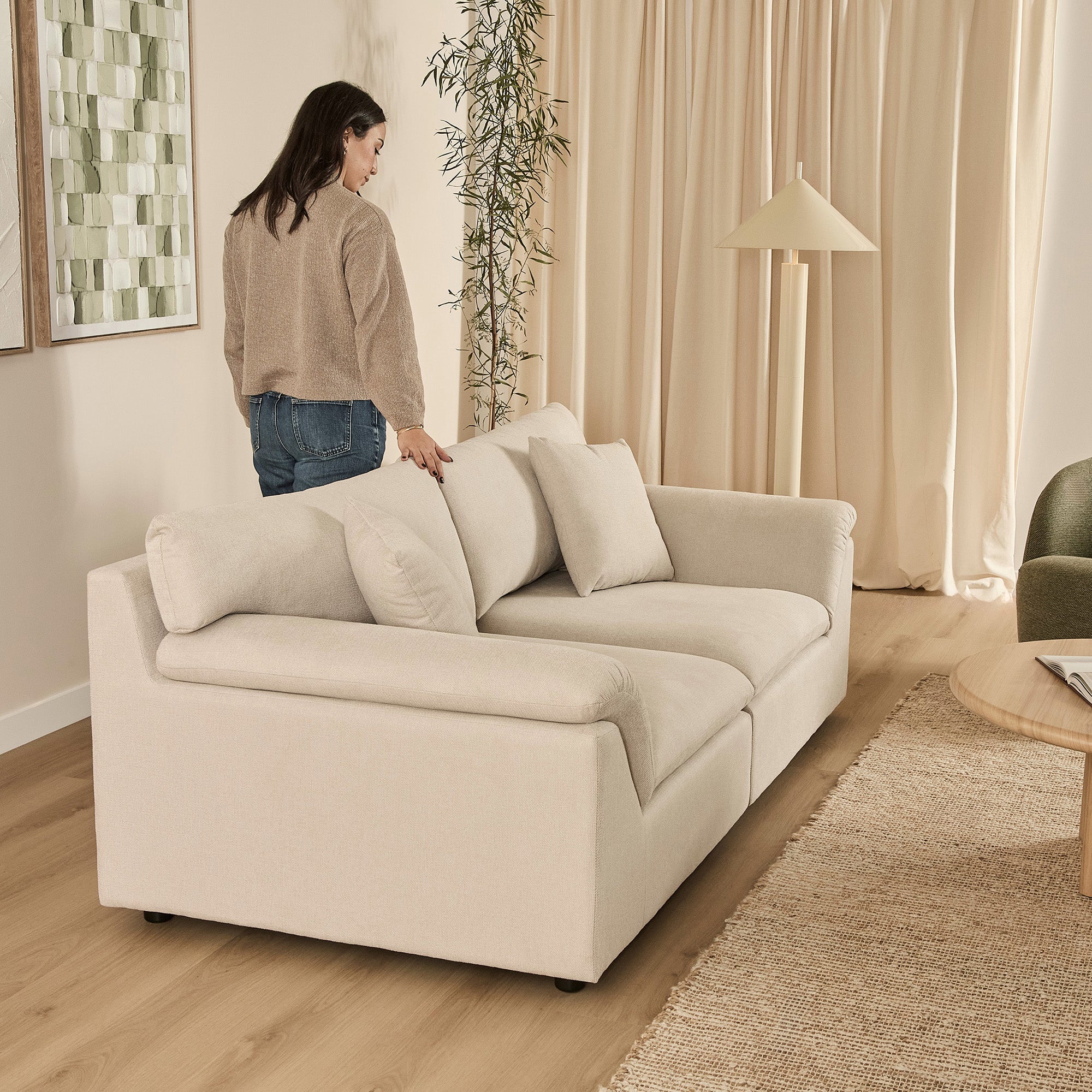 furniture, mirror, and home decor