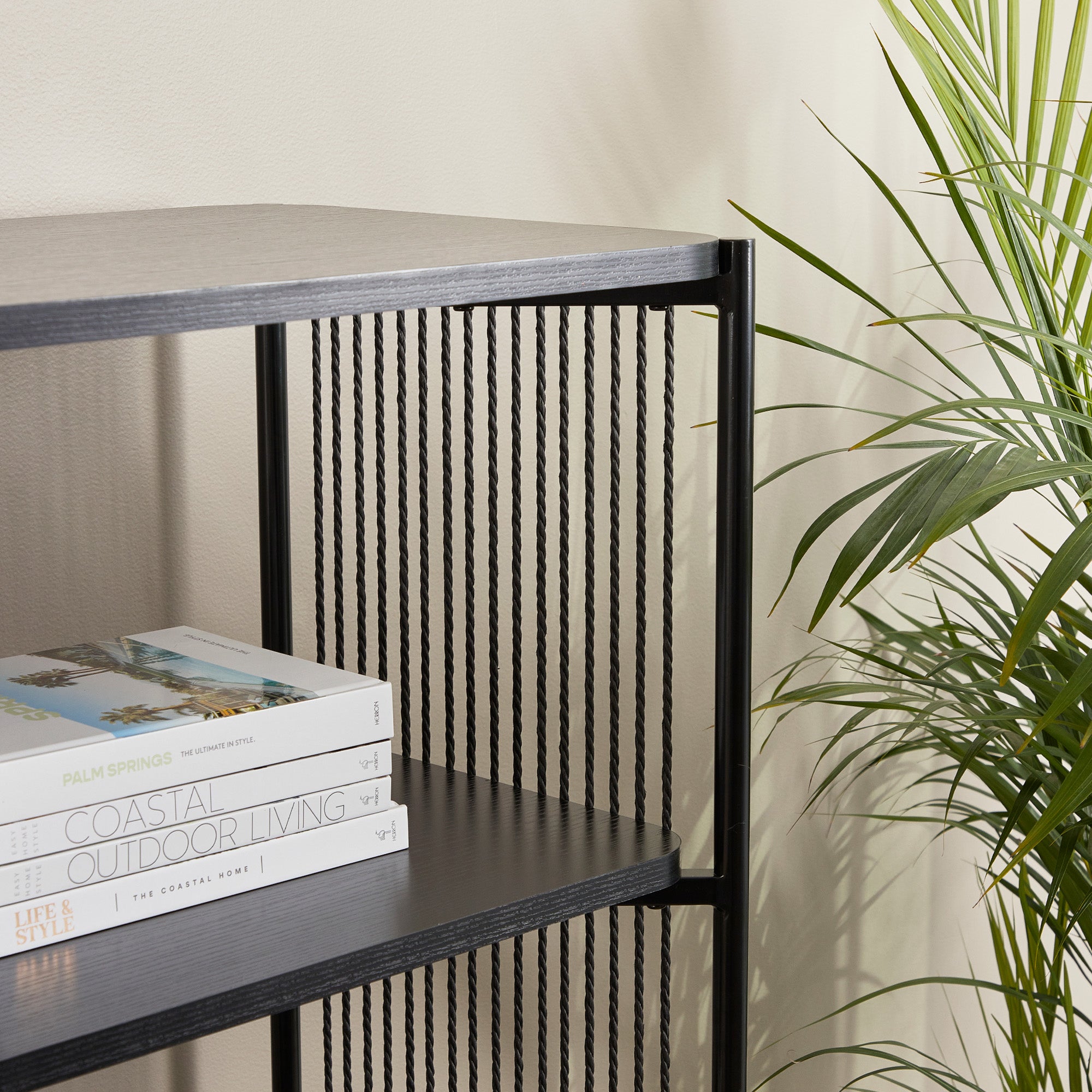 Marina 100cm Bookshelf Black