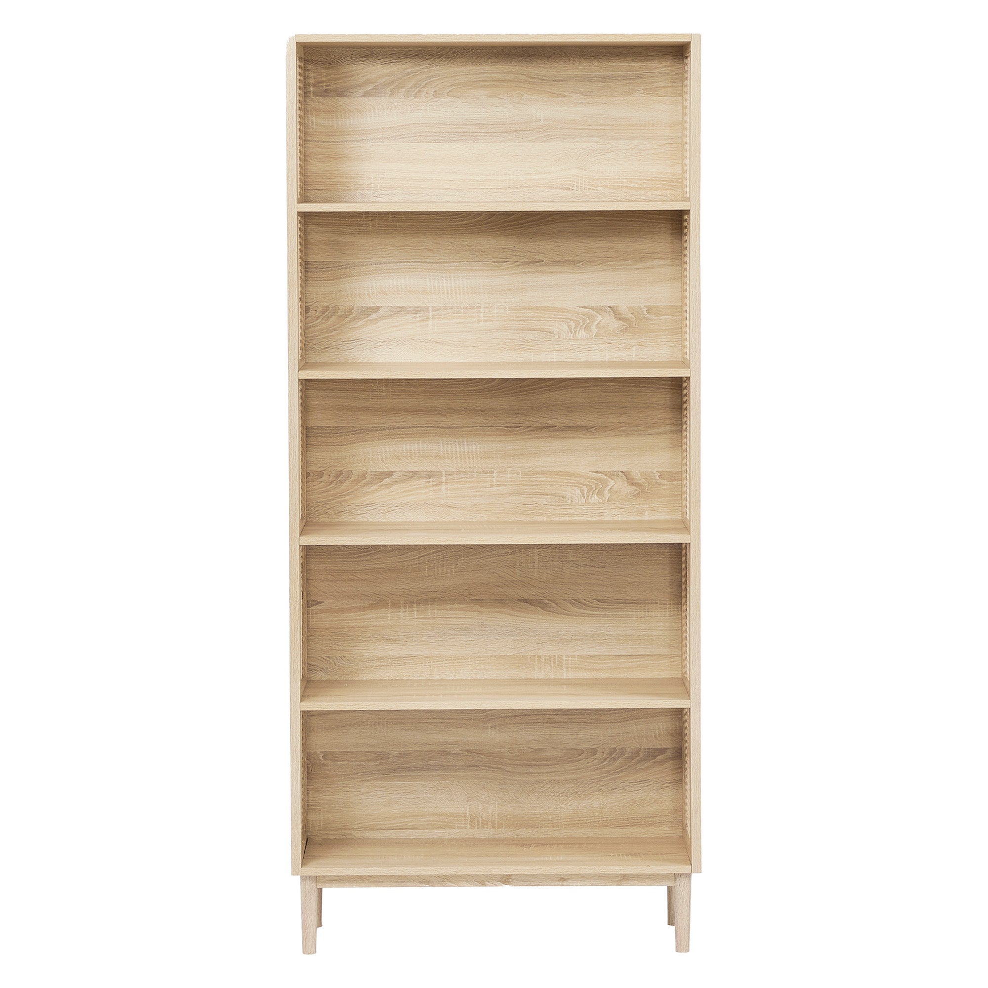 Oahu 180Cm Rattan Bookshelf Natural