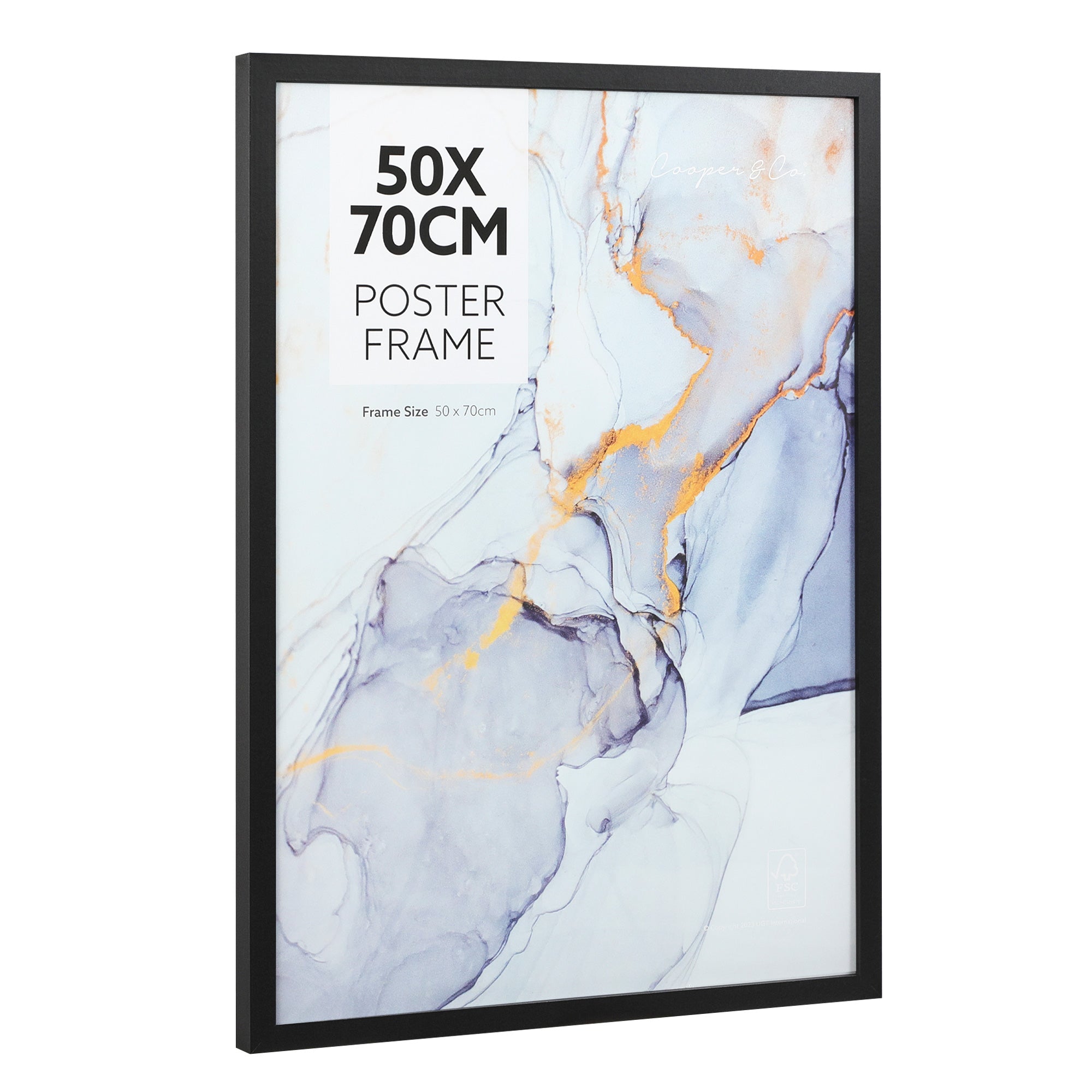 Set Of 2 50X70Cm Poster Photo Frames