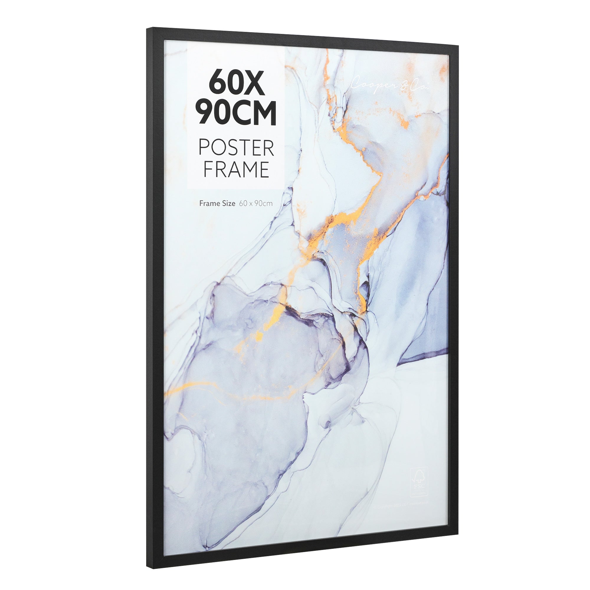 Set Of 2 60X90Cm Poster Photo Frames