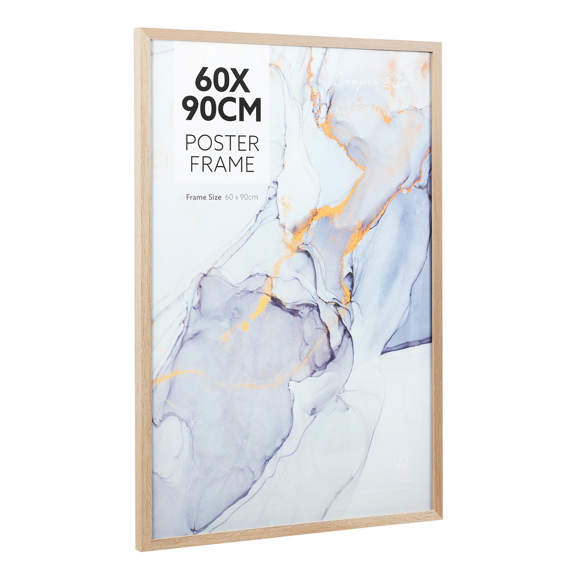 Set Of 2 60X90Cm Poster Photo Frames