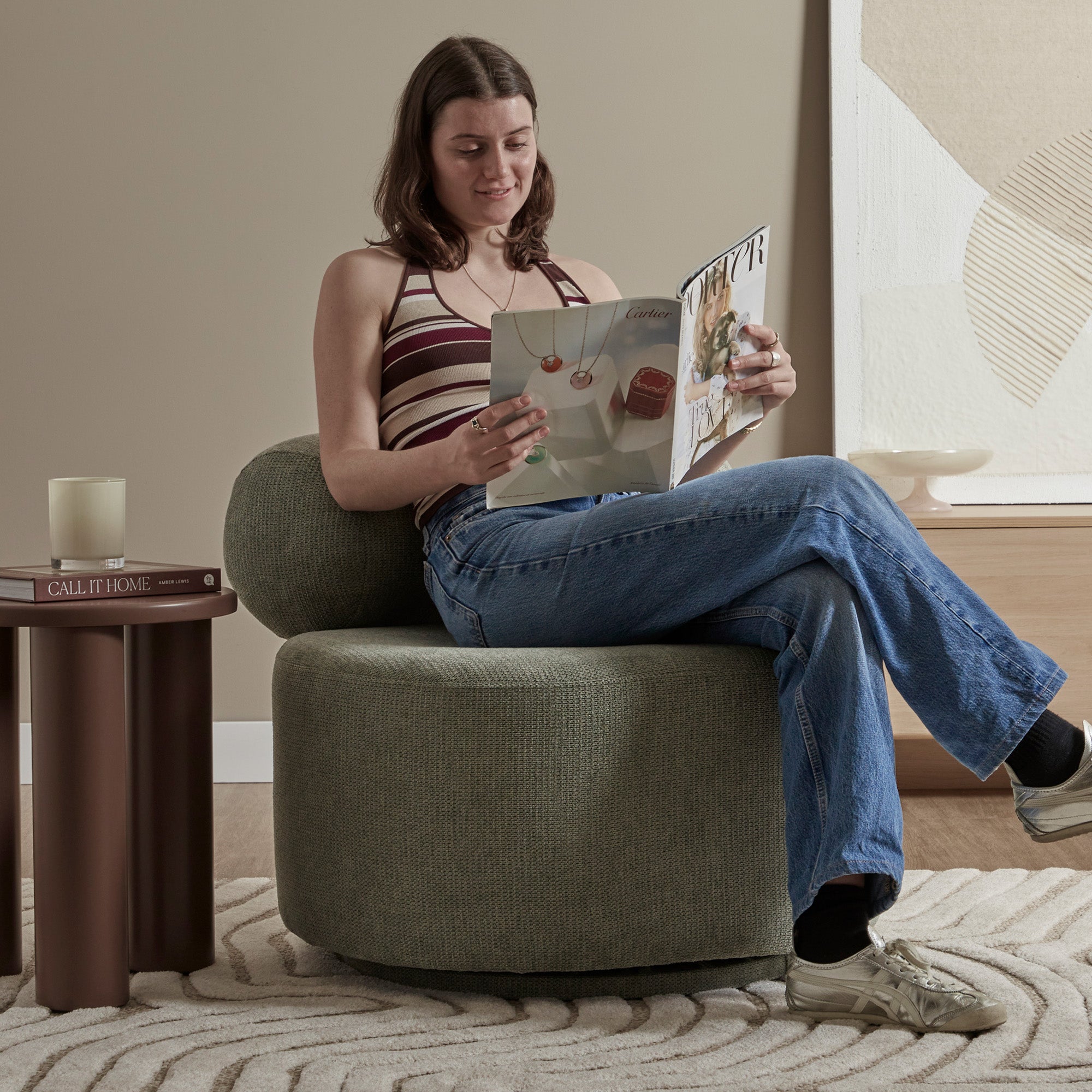 furniture, mirror, and home decor