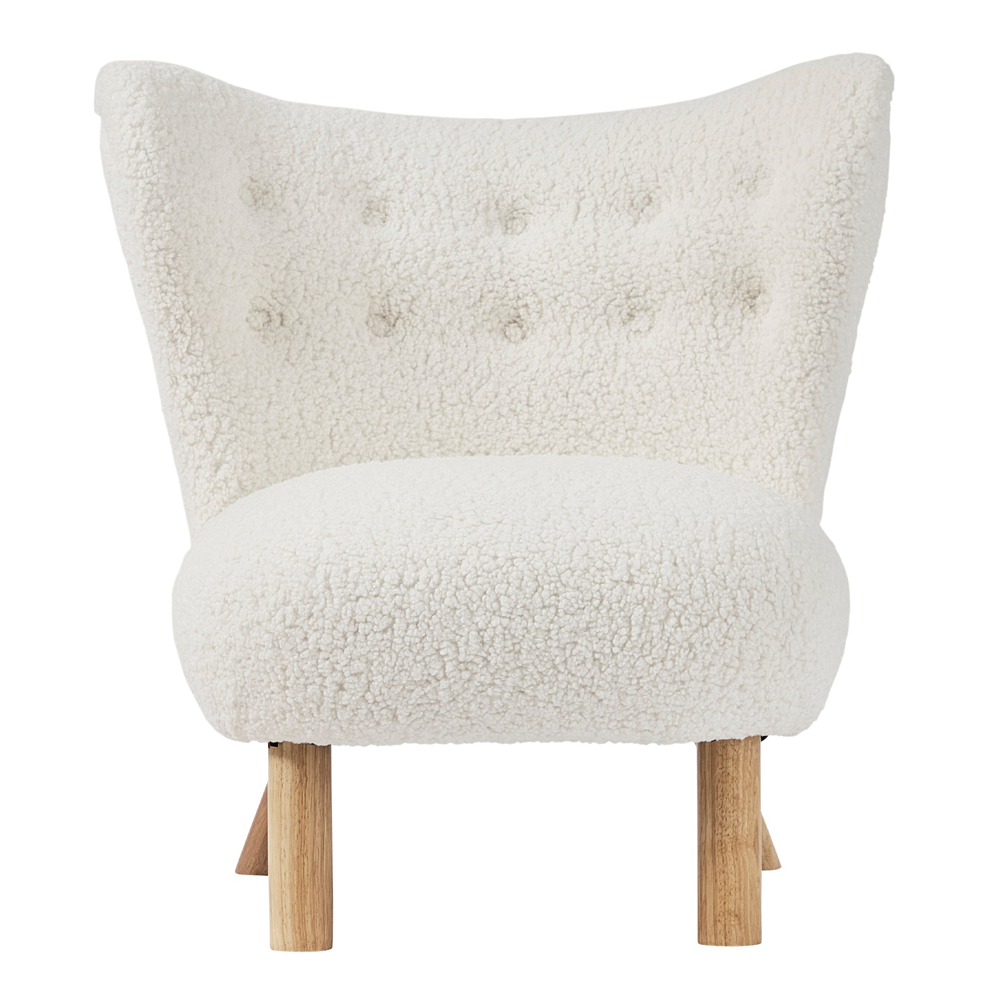 Teddy Accent Chair Cream (Set of 2)