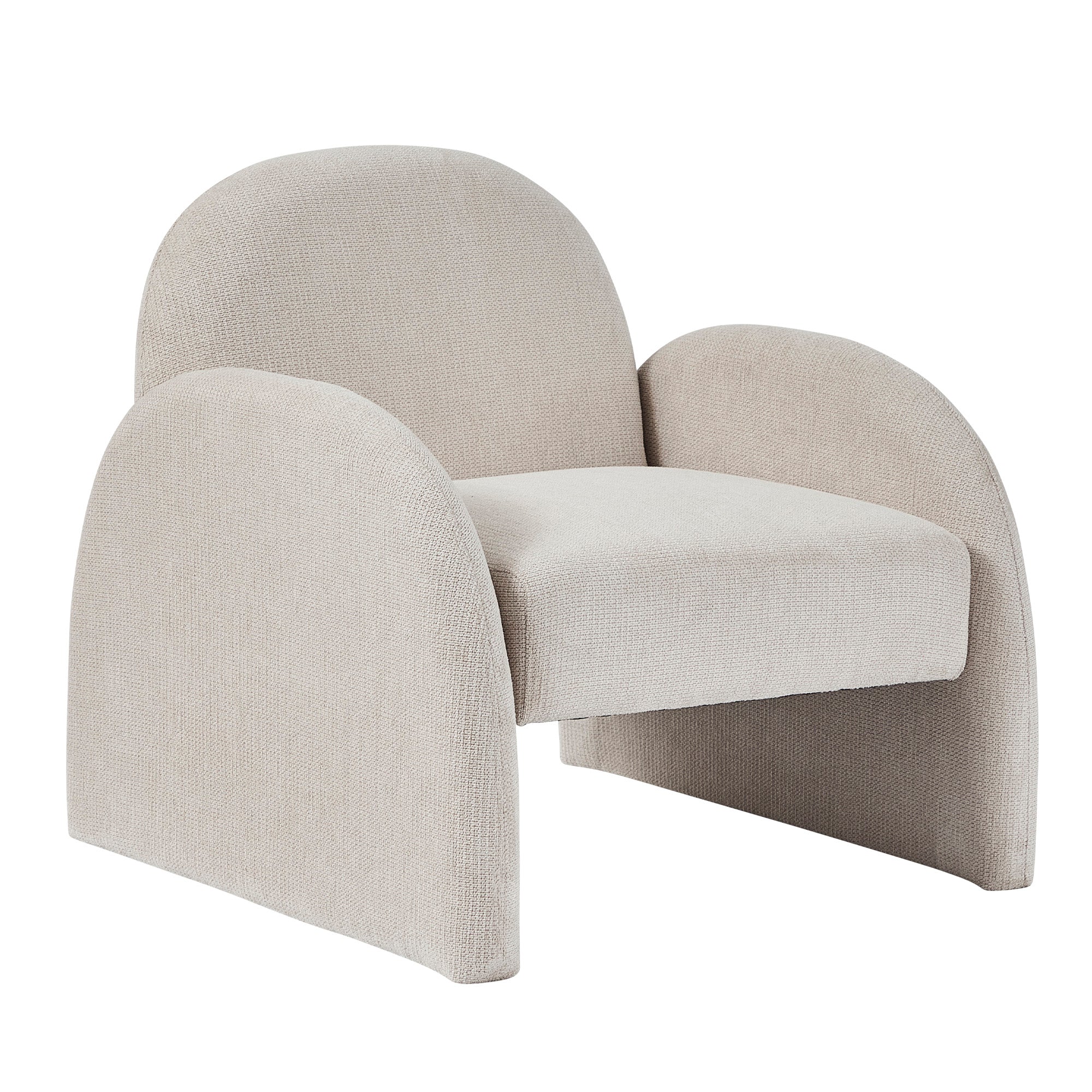 Selene Arched Armchair Cream