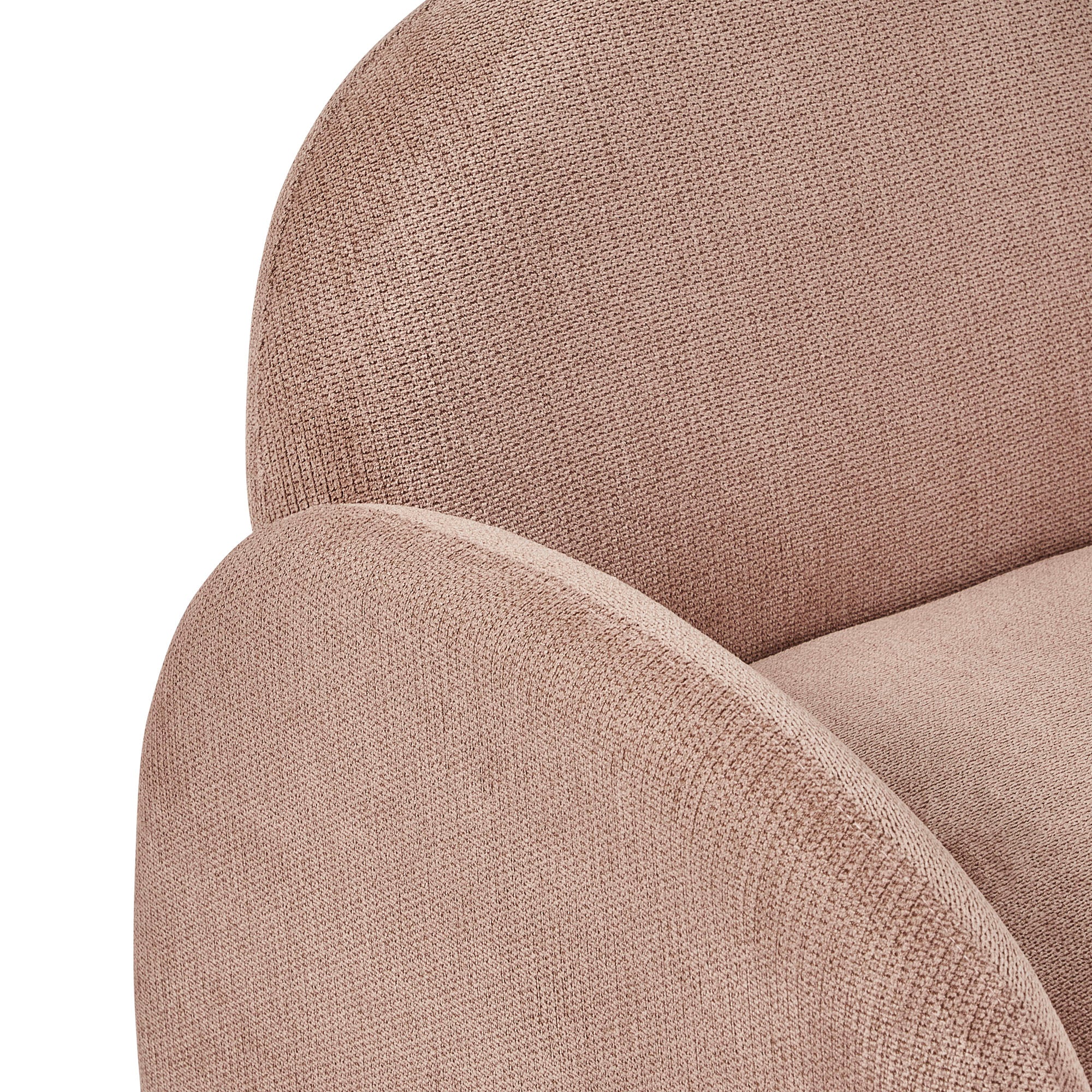 Selene Arched Armchair Rose Tan