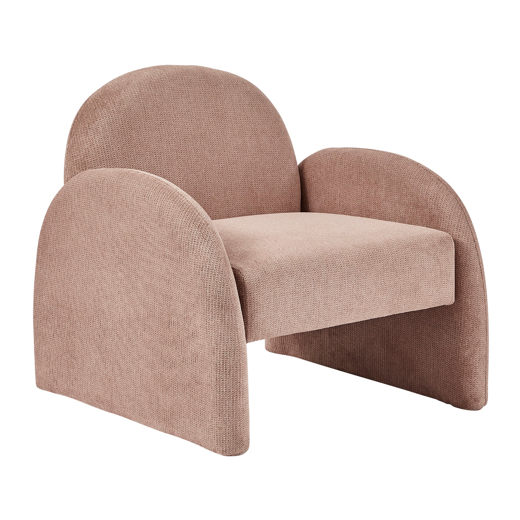 Selene Arched Armchair Rose Tan