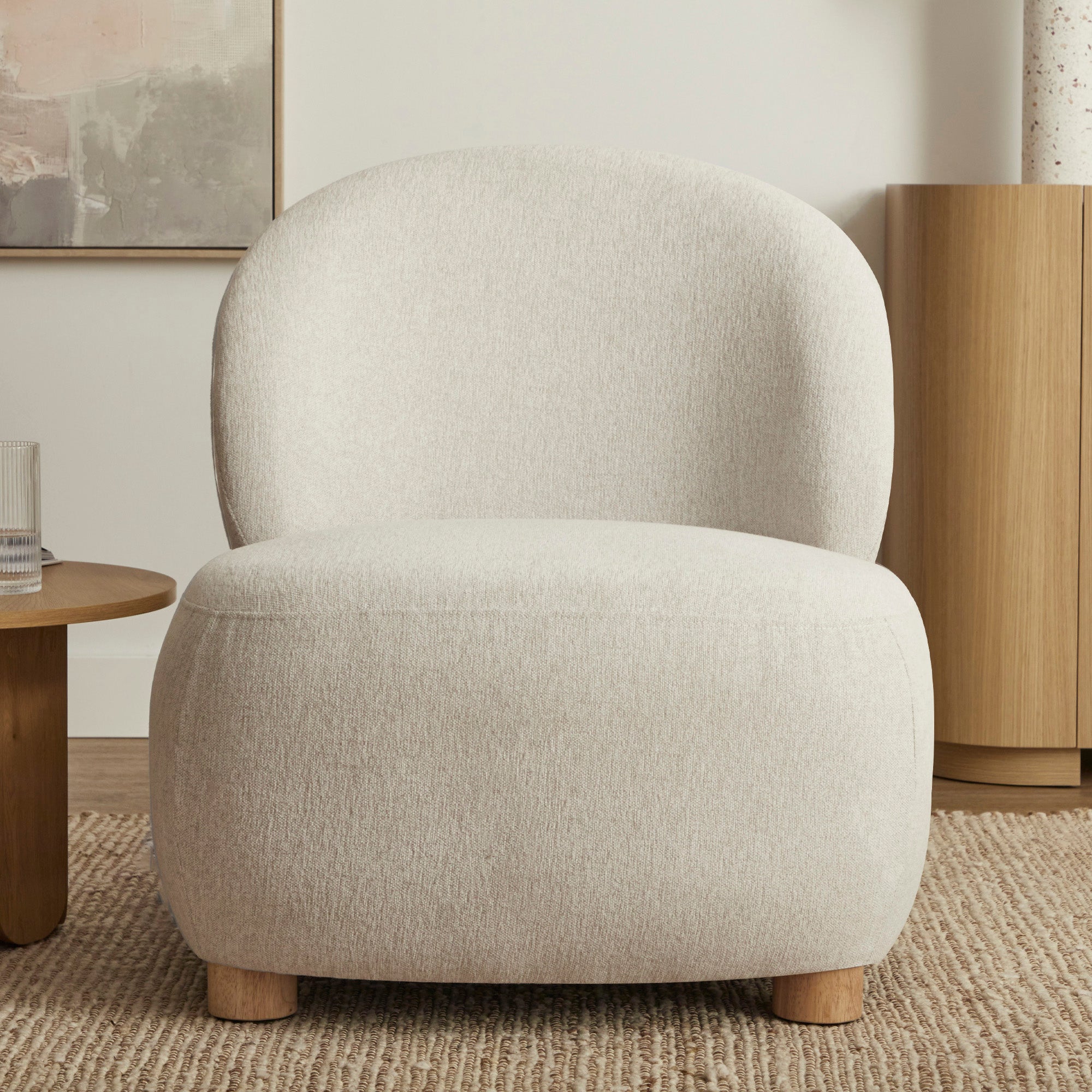 Wynn Accent Chair Cream (Set of 2)