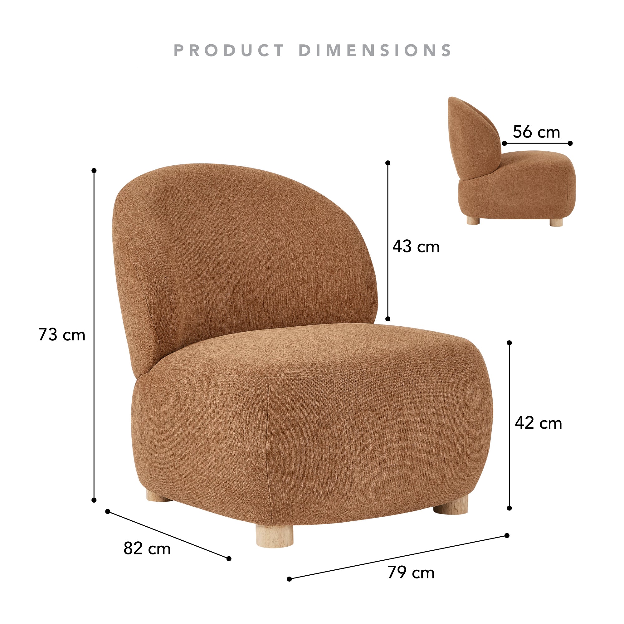Wynn Accent Chair Pumpkin