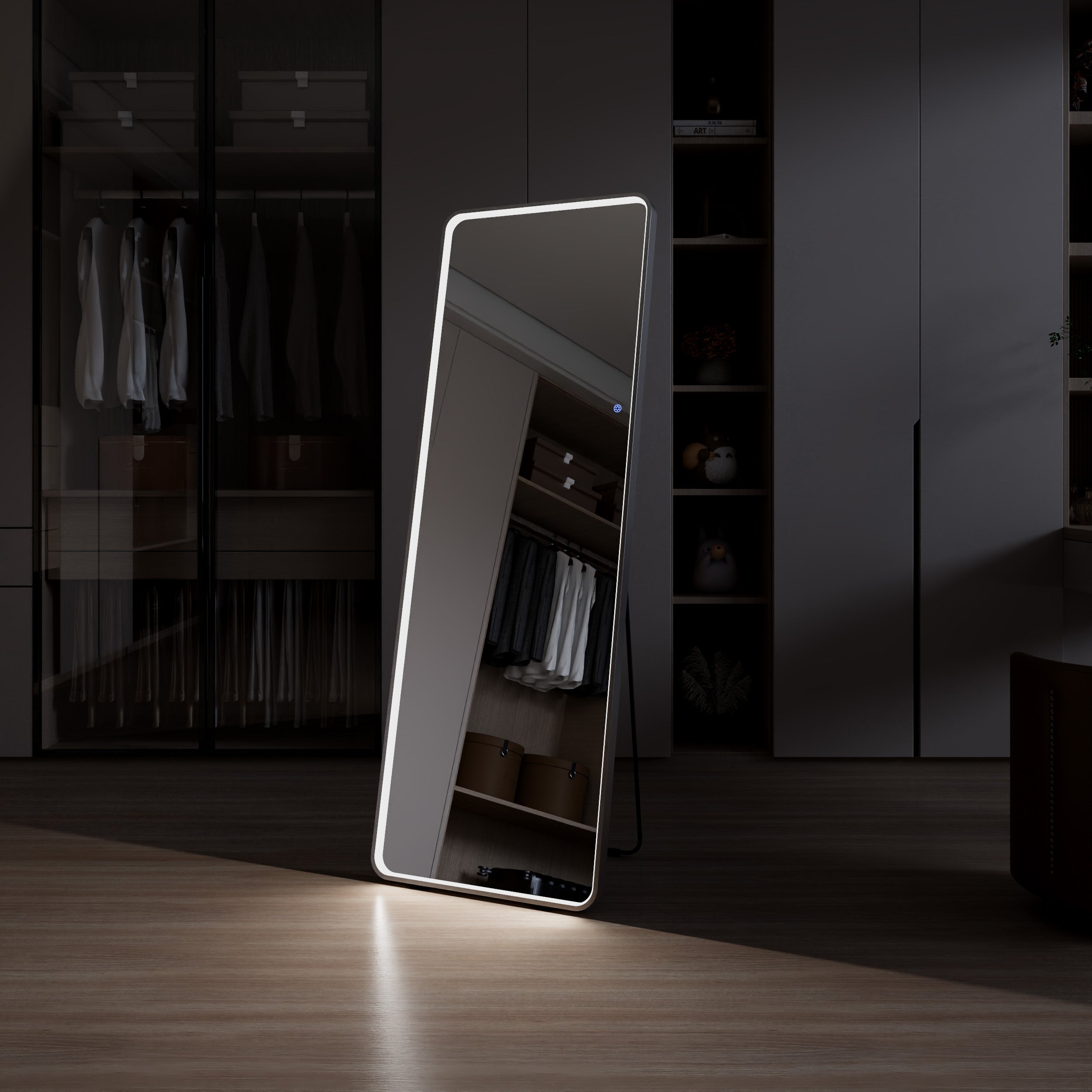 Front Illuminated 160cm LED Standing Mirror