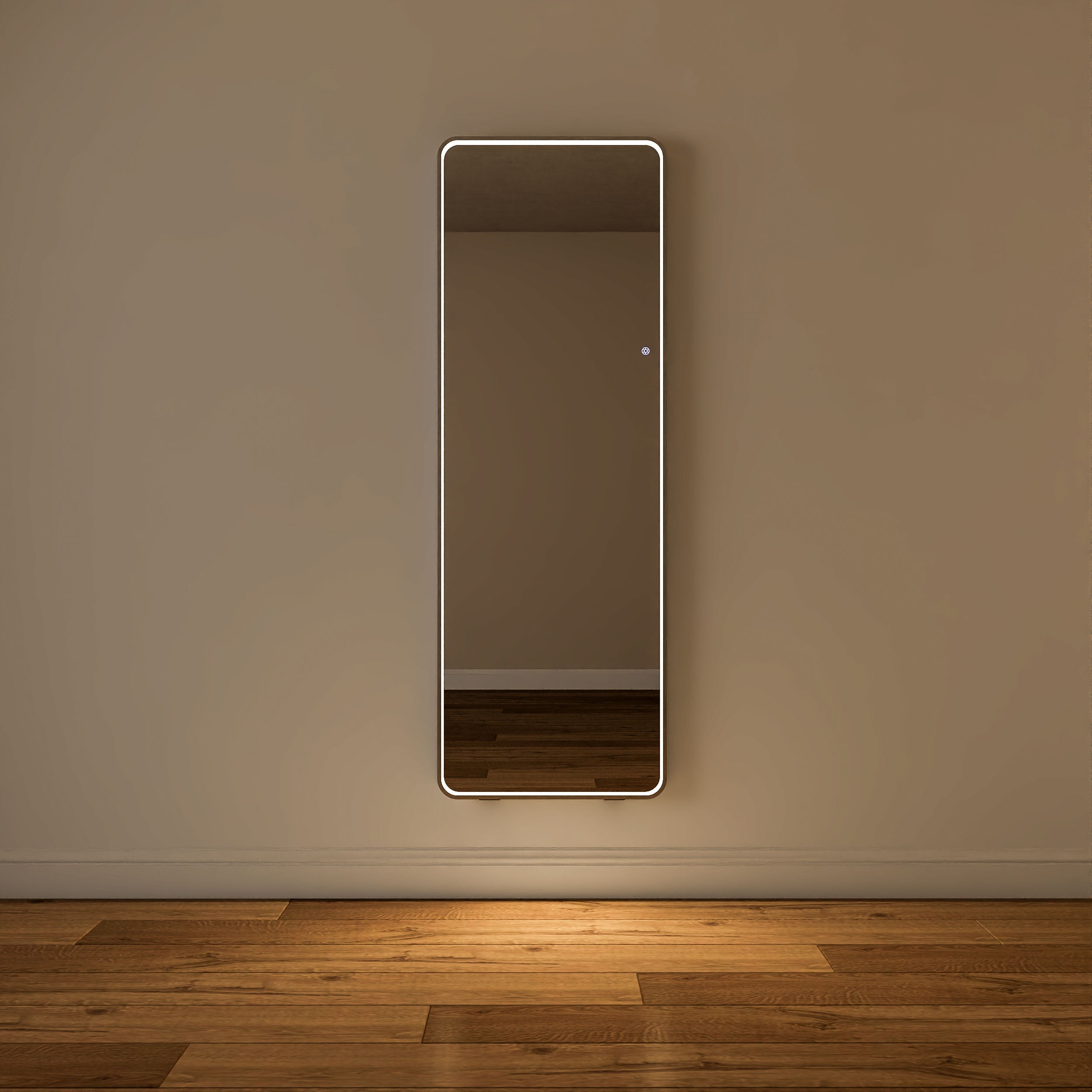 Front Illuminated 160cm LED Standing Mirror