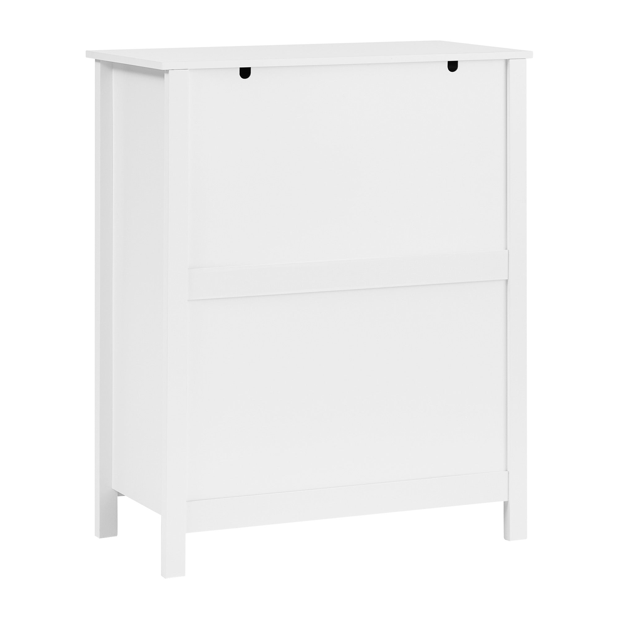 Gemini 80Cm Chest Of 5 Drawers White