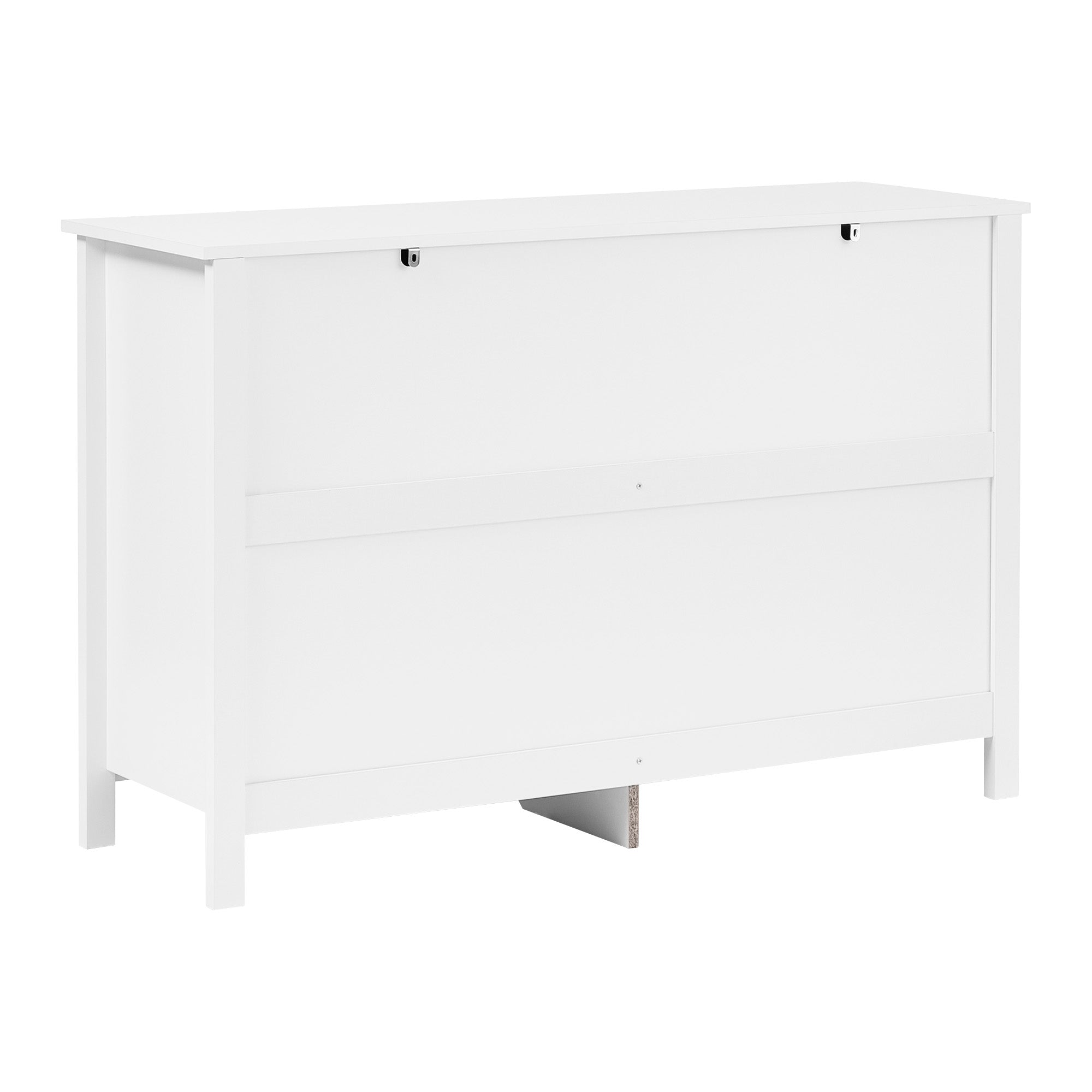 Gemini 120Cm Chest Of 6 Drawers White