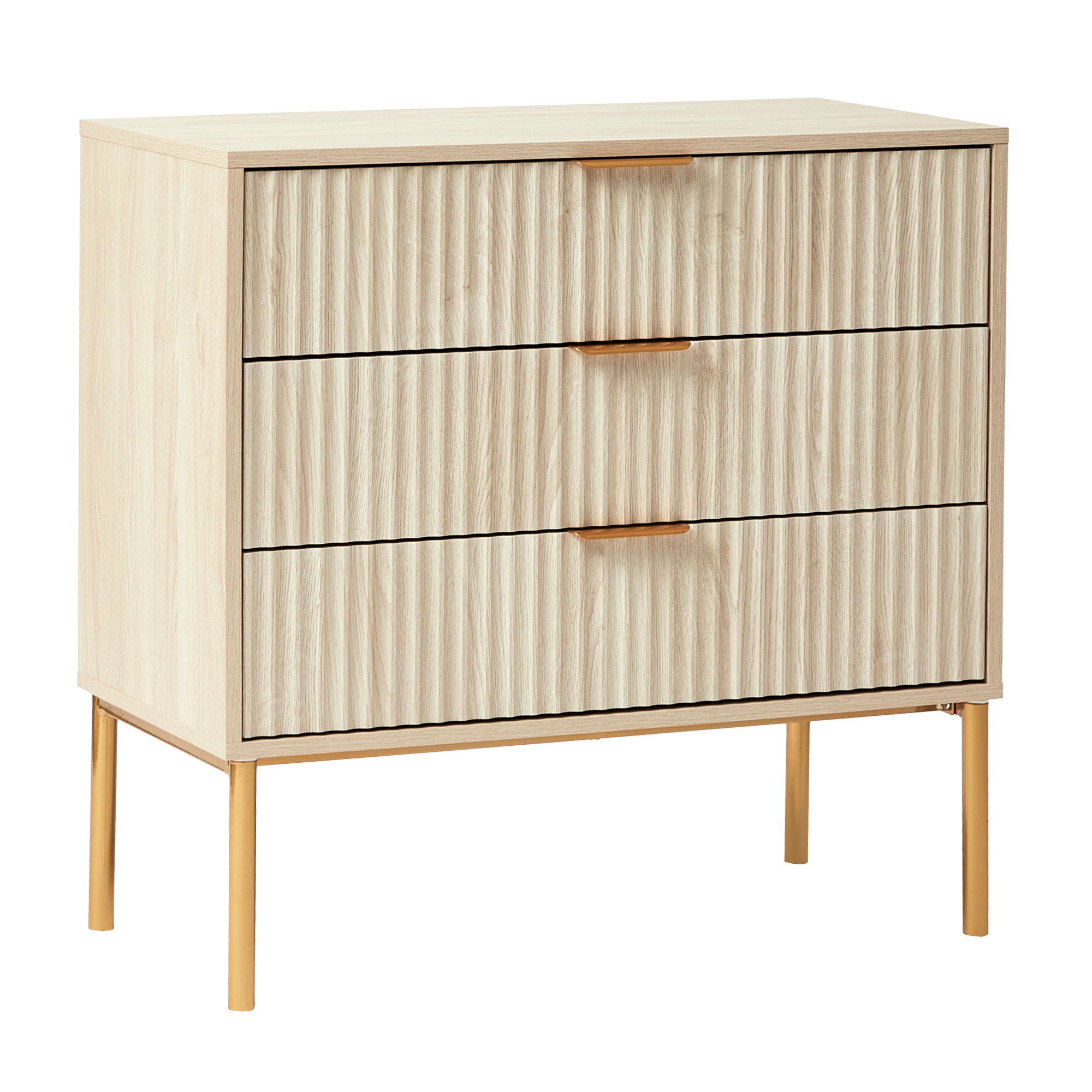 Indy 80cm Chest of 3 Drawers