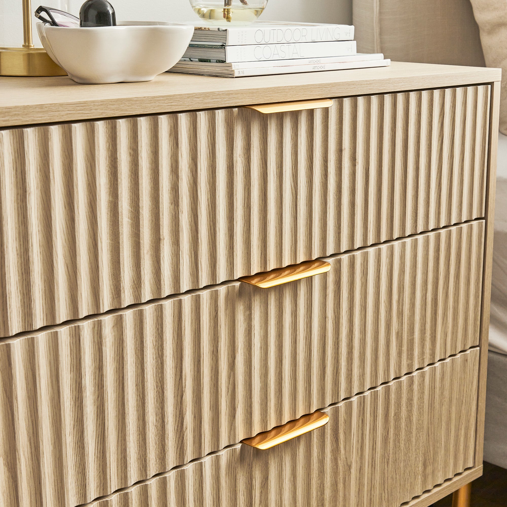 Indy 80cm Chest of 3 Drawers