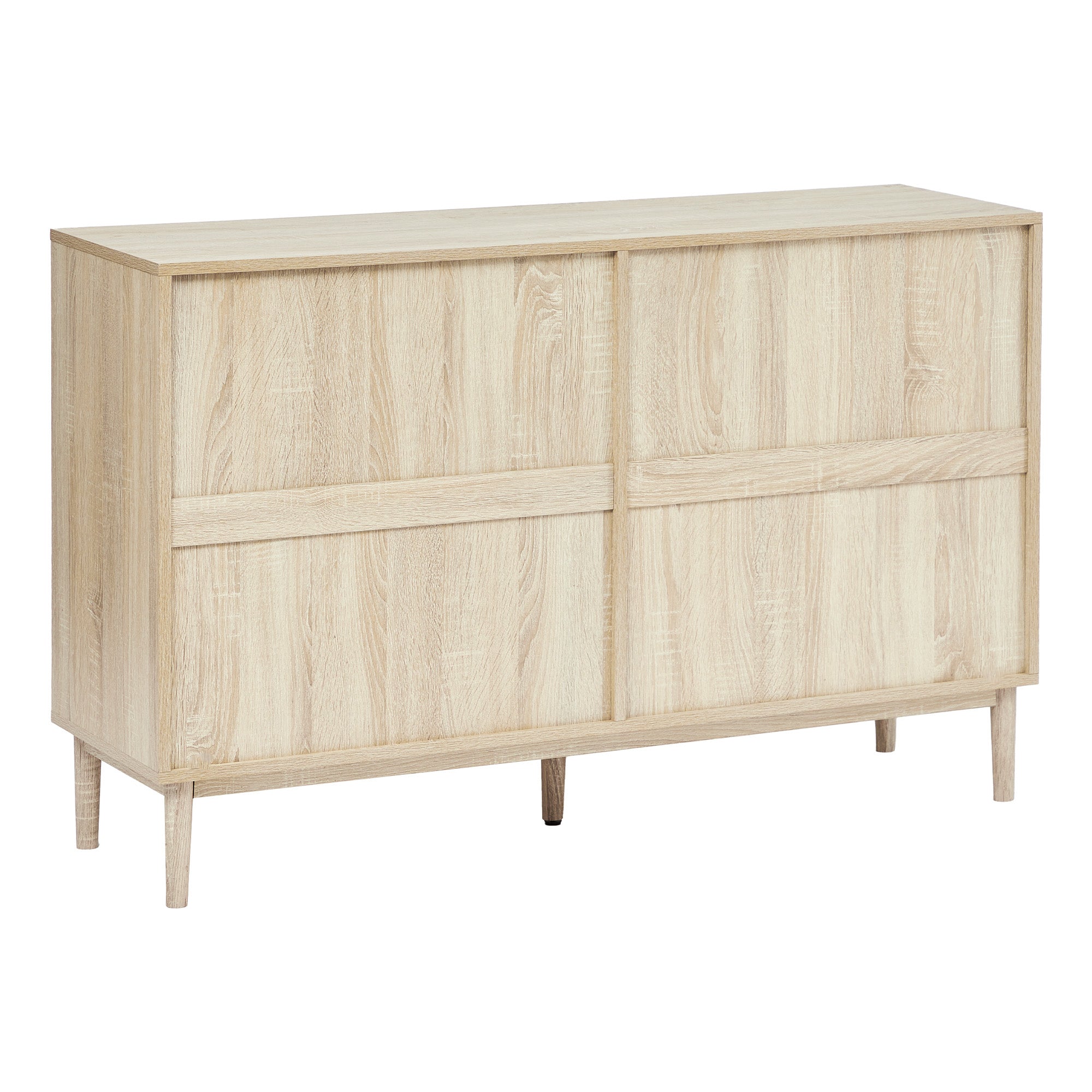 Oahu 120Cm Rattan Chest Of 6 Drawers Natural