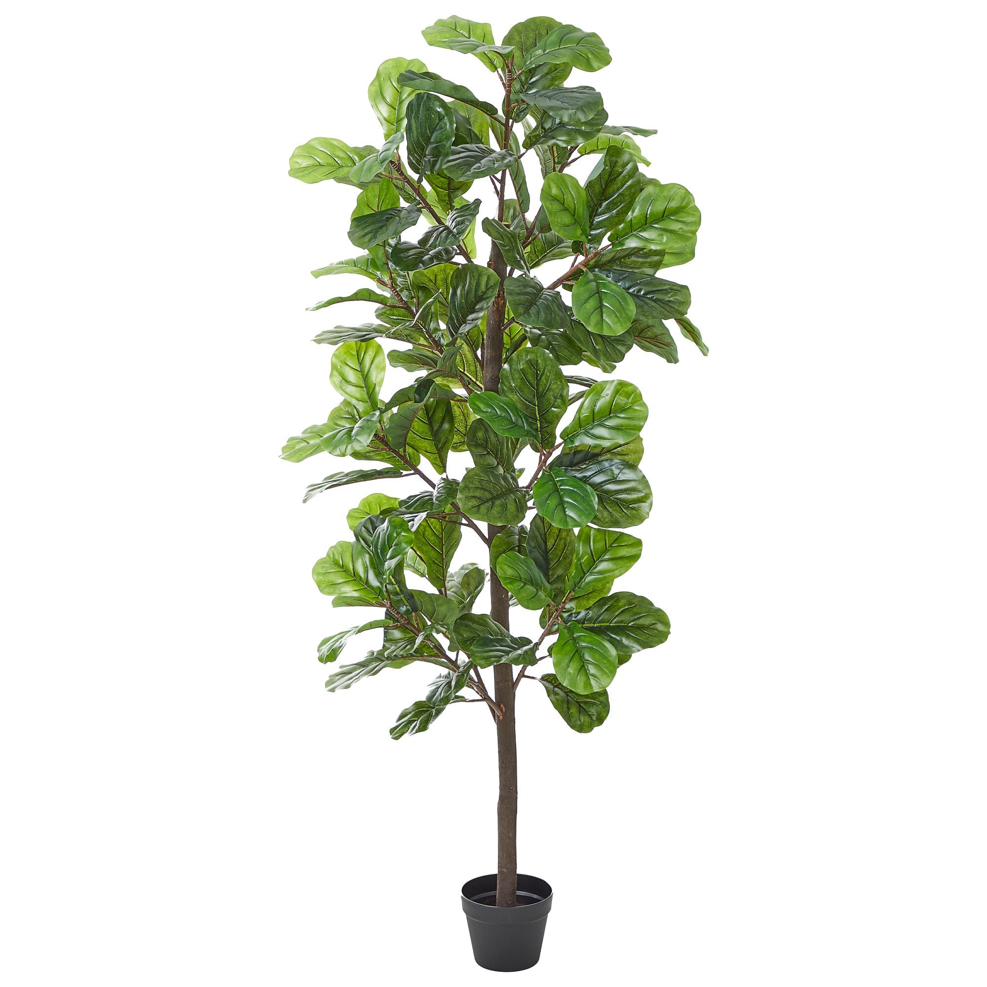 Artificial Fiddle Leaf 190Cm Home Decor Faux Plant In Pot Indoor Plants