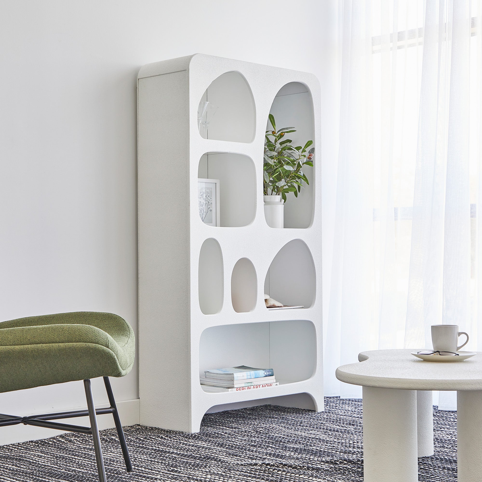 furniture, mirror, and home decor