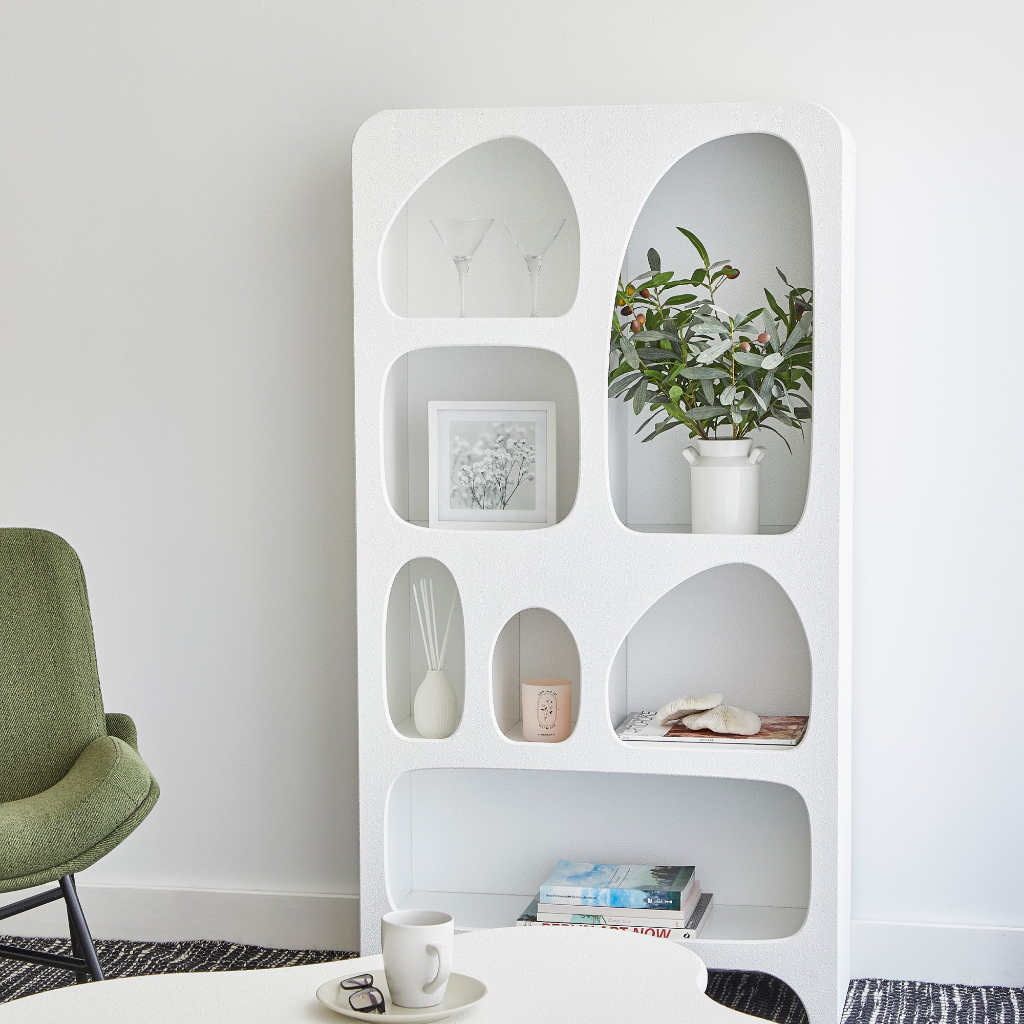 furniture, mirror, and home decor