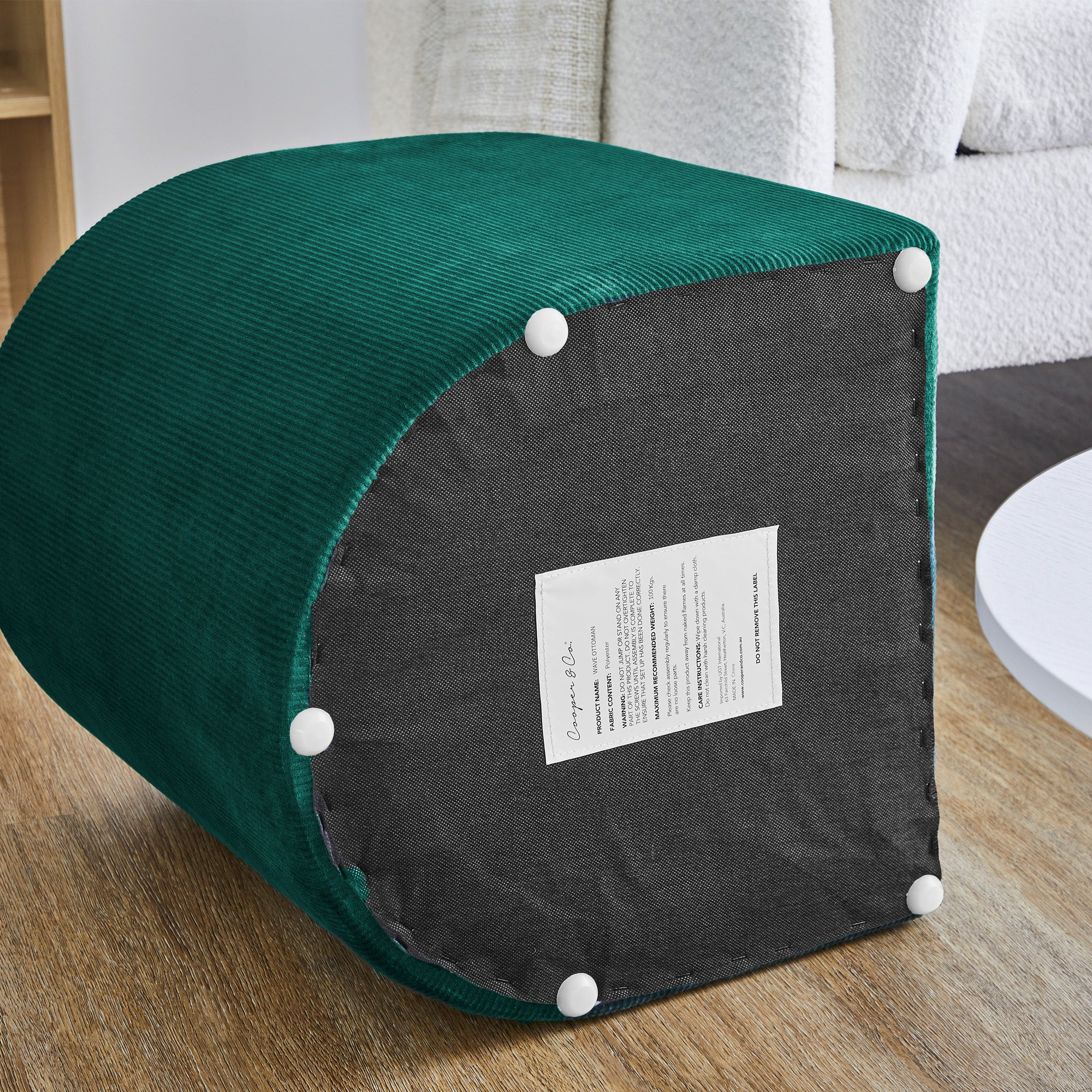 Wave Ottoman