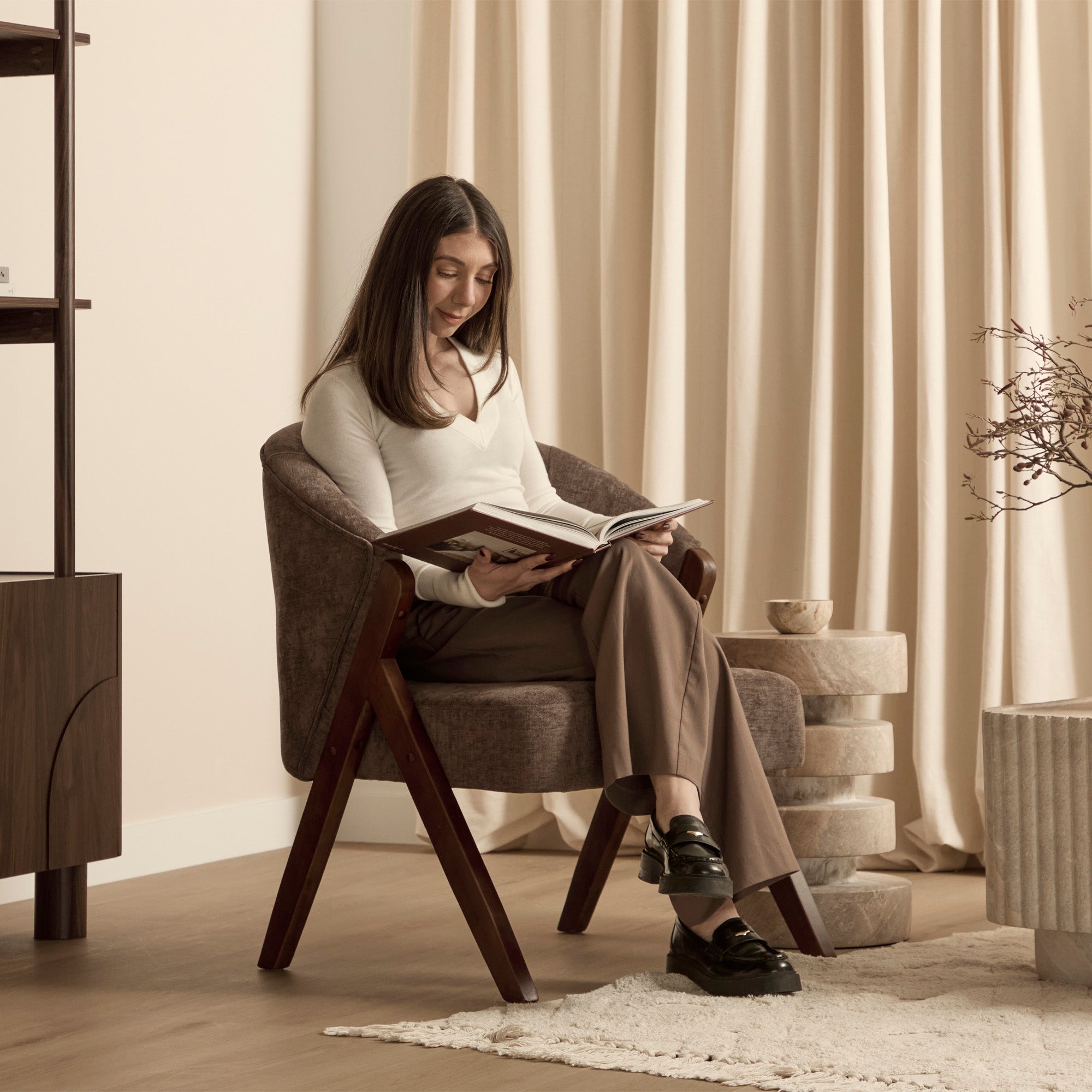 furniture, mirror, and home decor