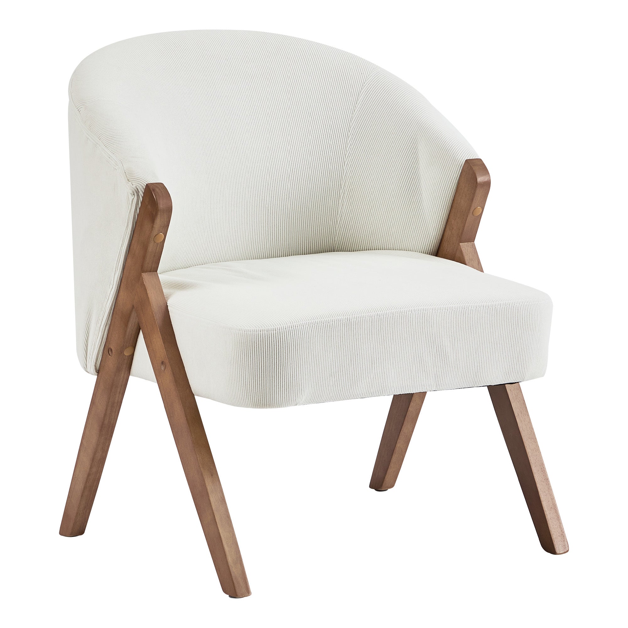 Remy Accent Chair White