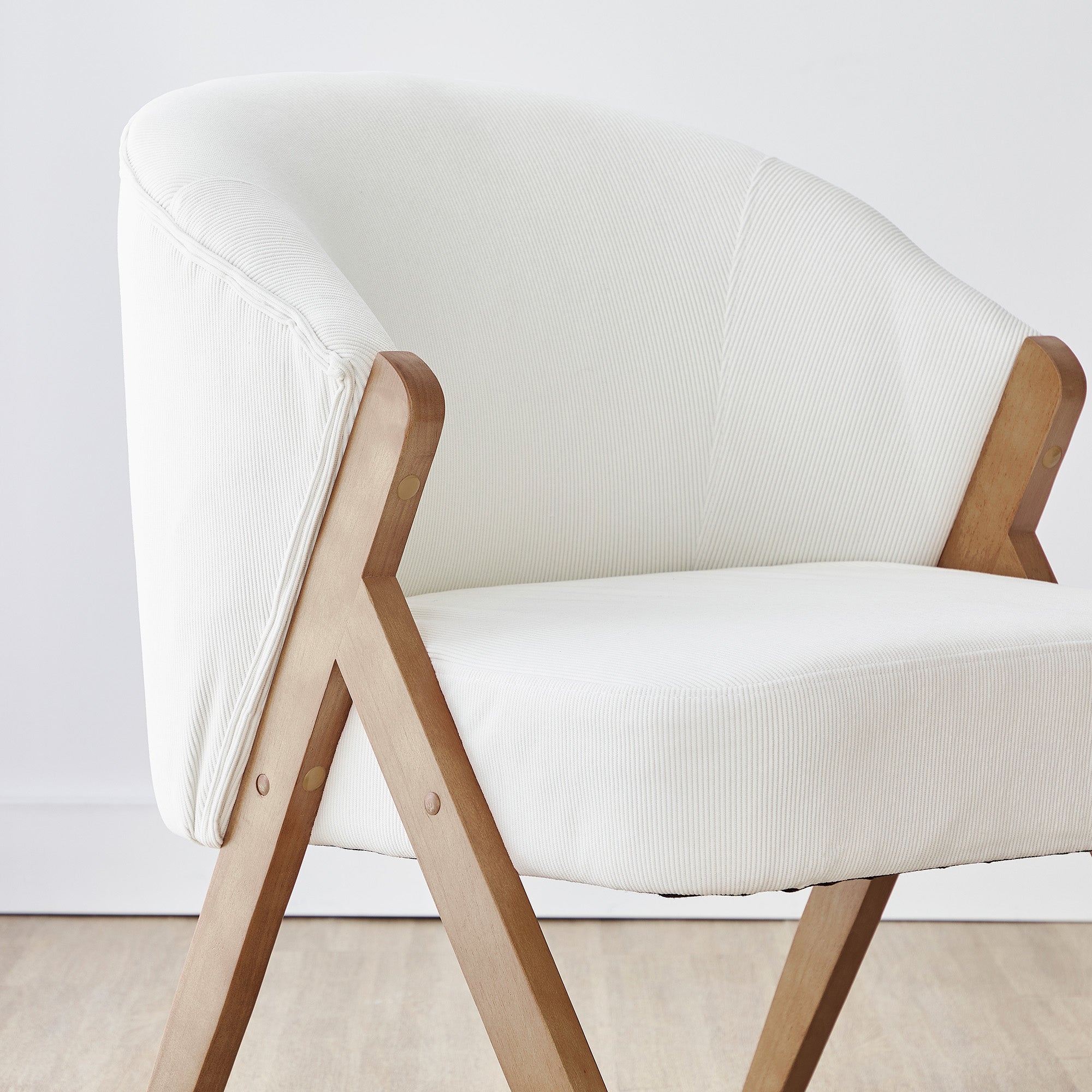 Remy Accent Chair White