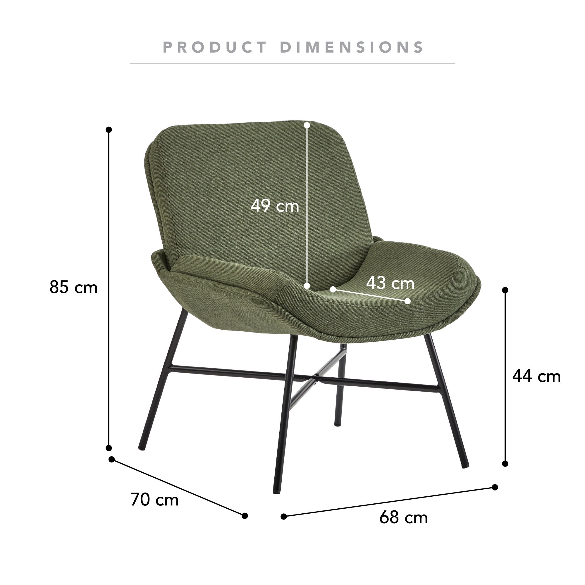 Remy Accent Chair Green