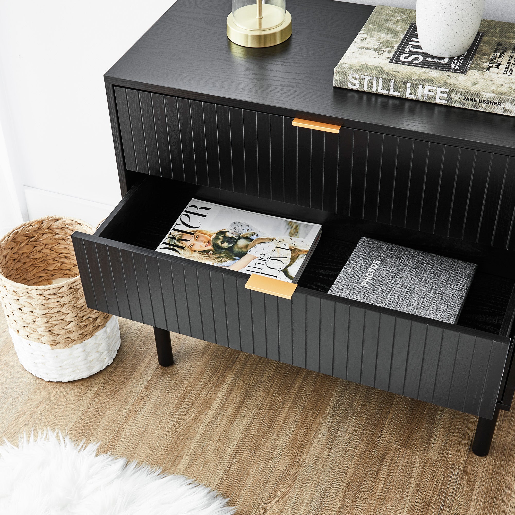 Apia 80cm Chest of 3 Drawers