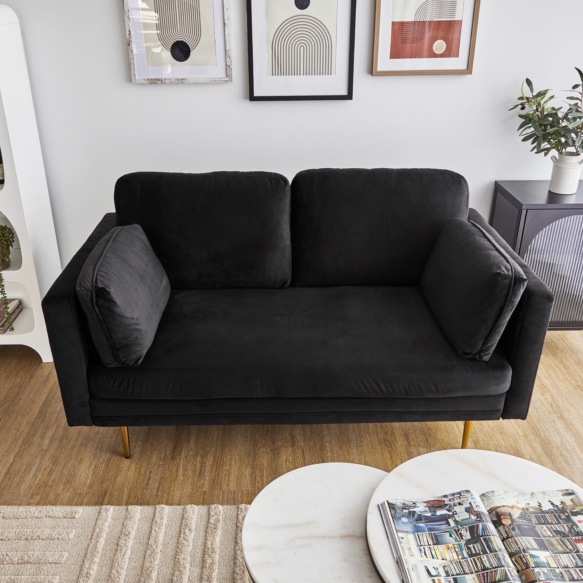 Corteze Sofa Black