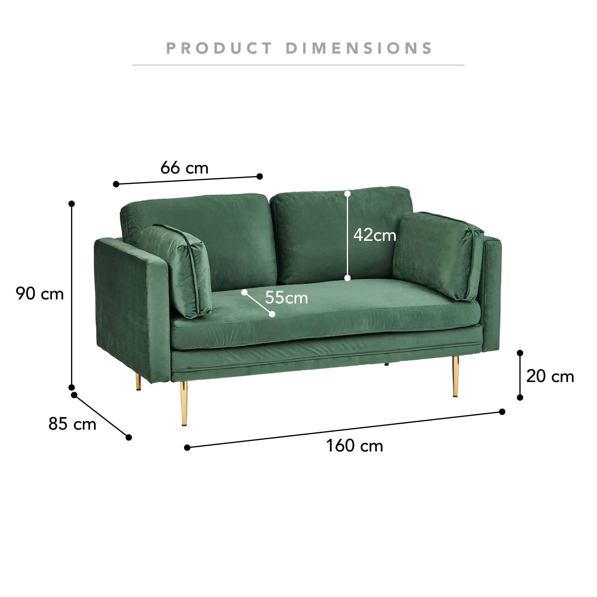 Corteze Sofa Green