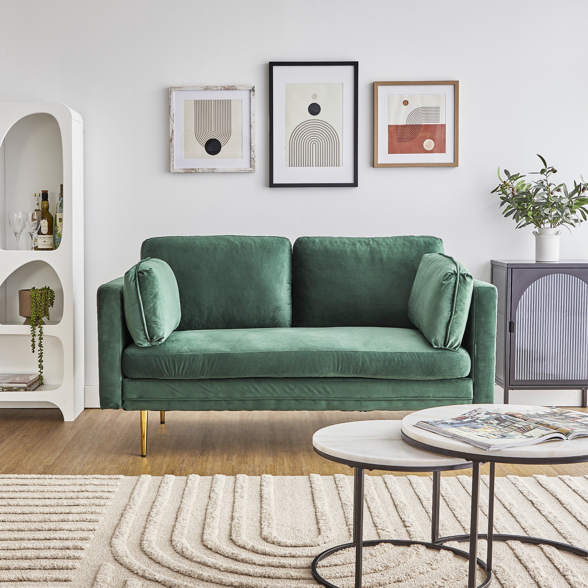 Corteze Sofa Green