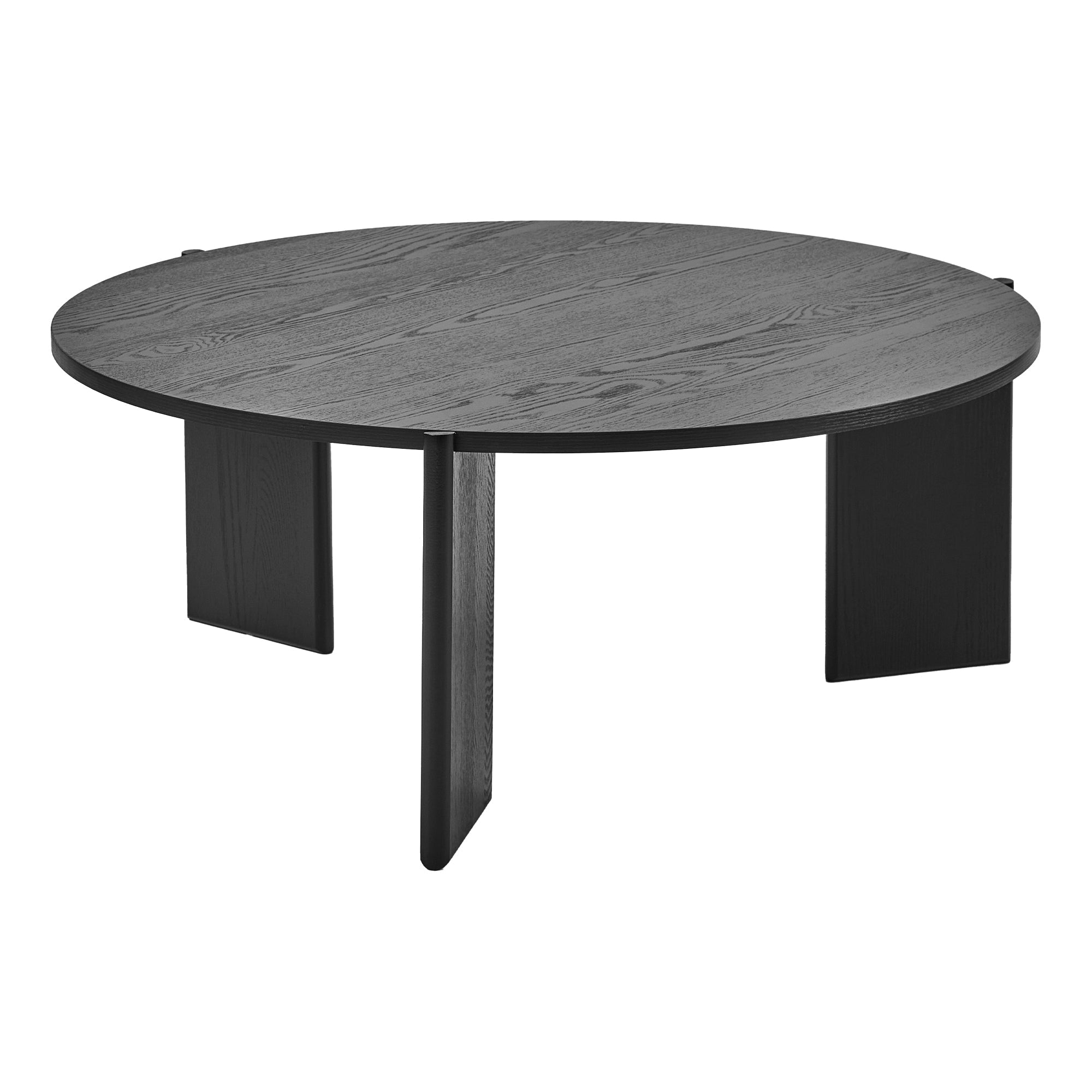 Taupo Coffee Tables Set of 2 Straight Legs Black