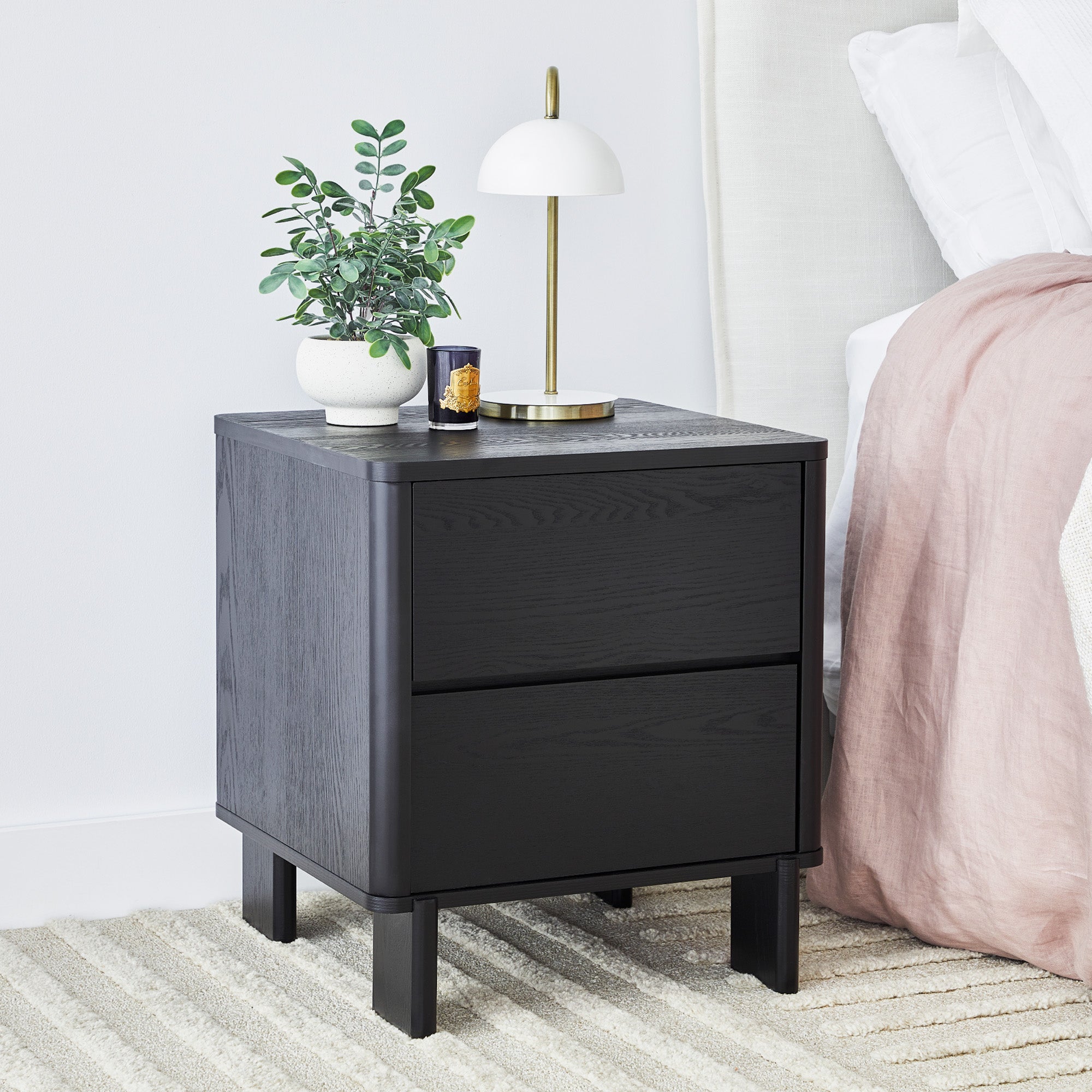 Taupo 48cm Bedside Table