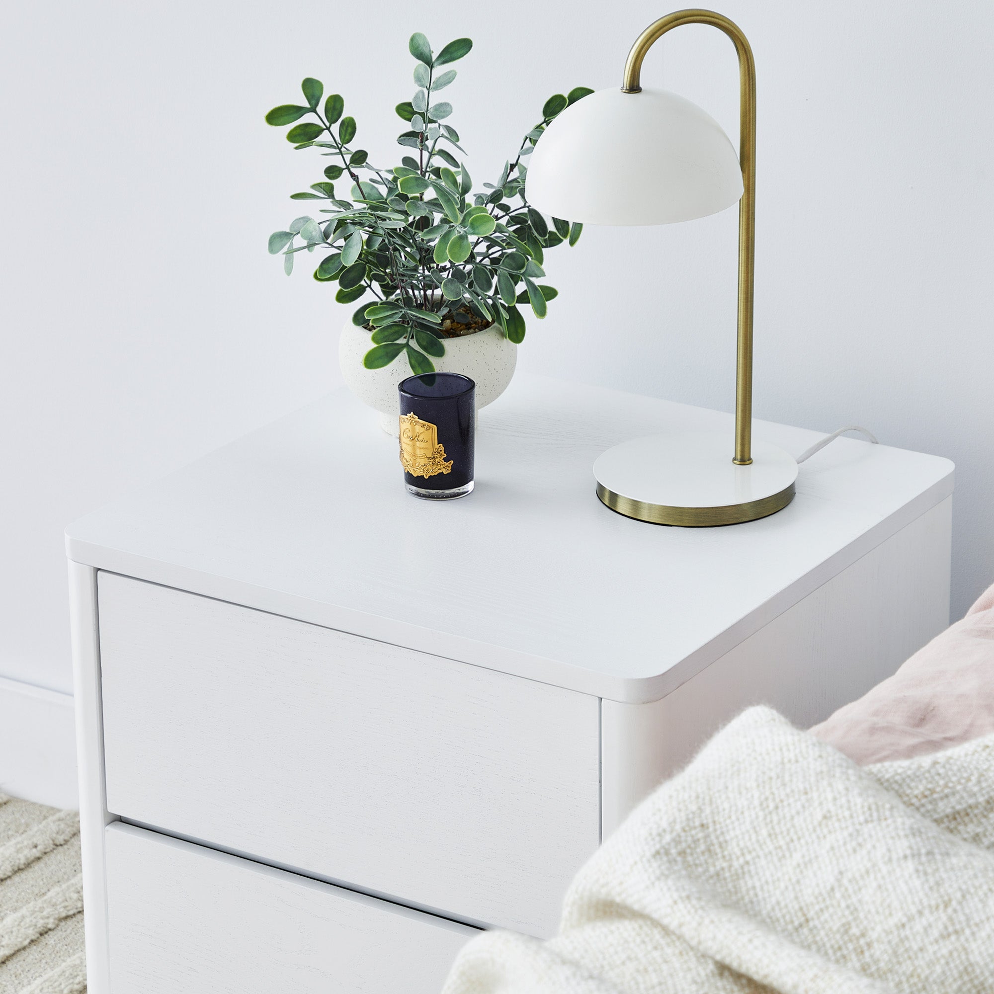 Taupo 48cm Bedside Table