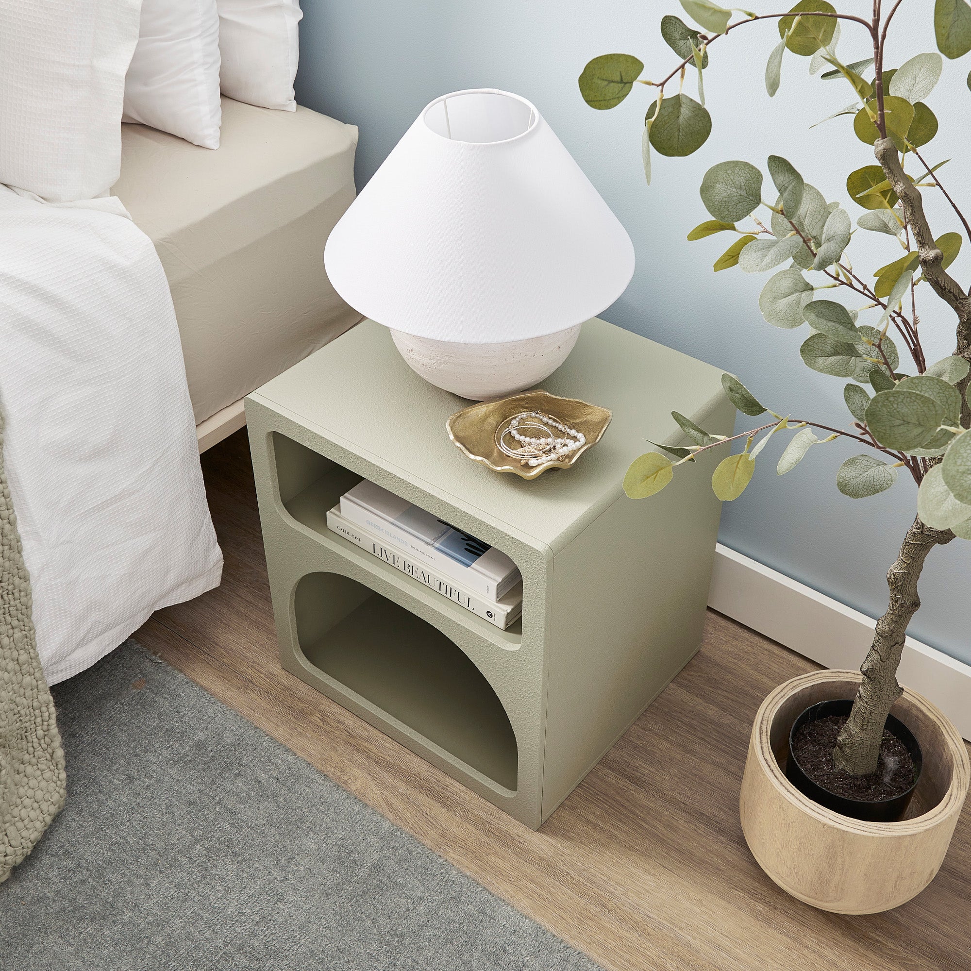 furniture, mirror, and home decor