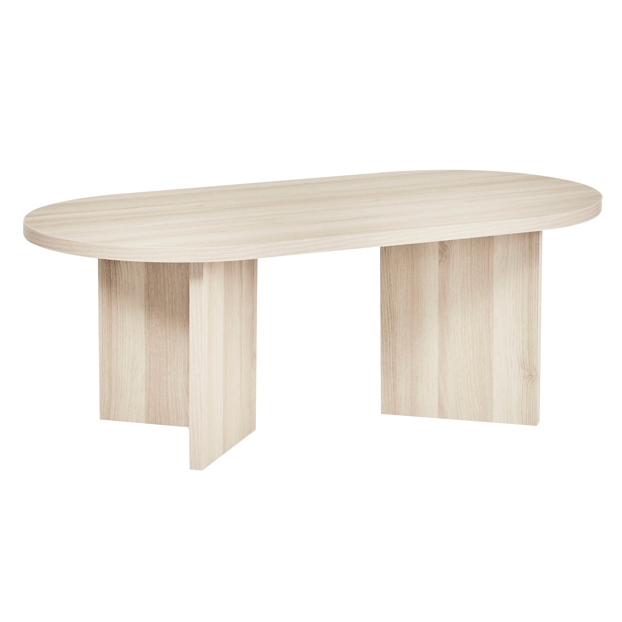 Norquay 110cm Coffee Table Light Oak