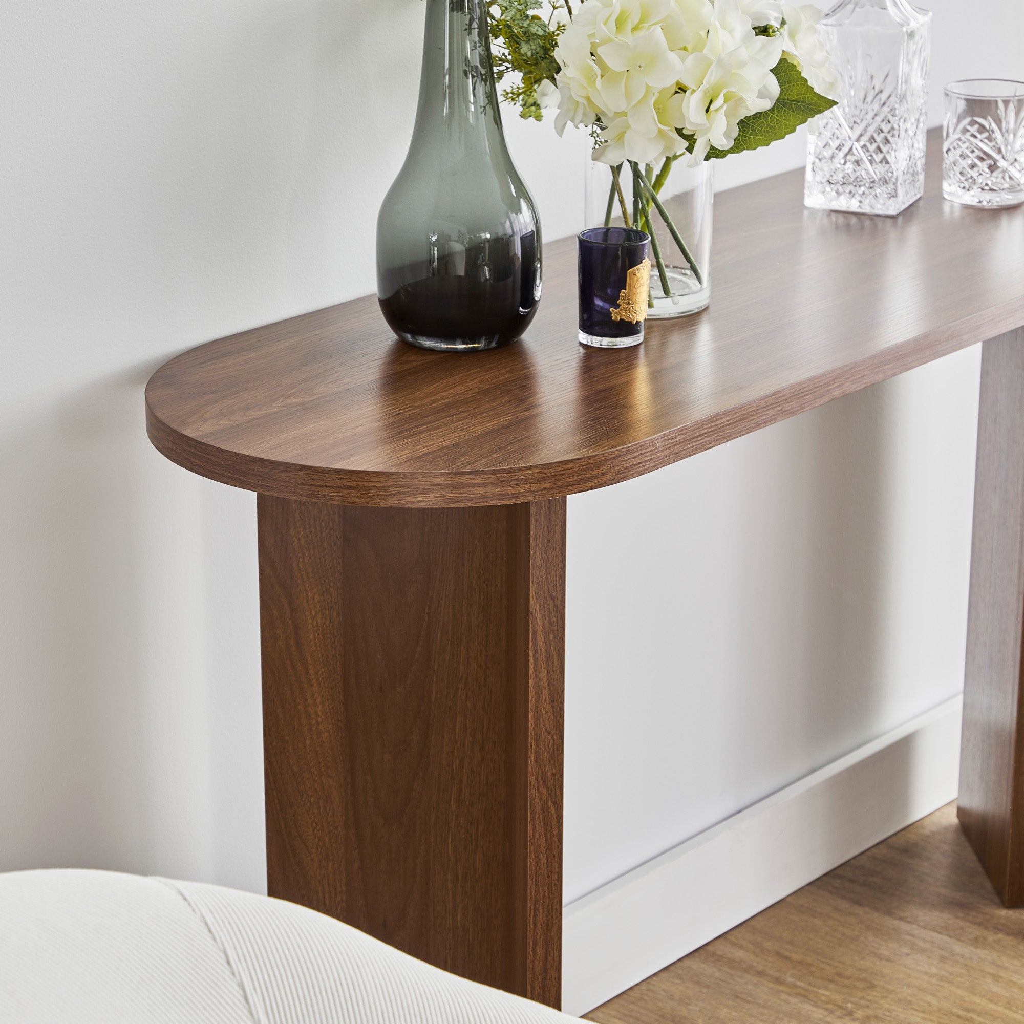 Norquay 140cm Console Table Walnut