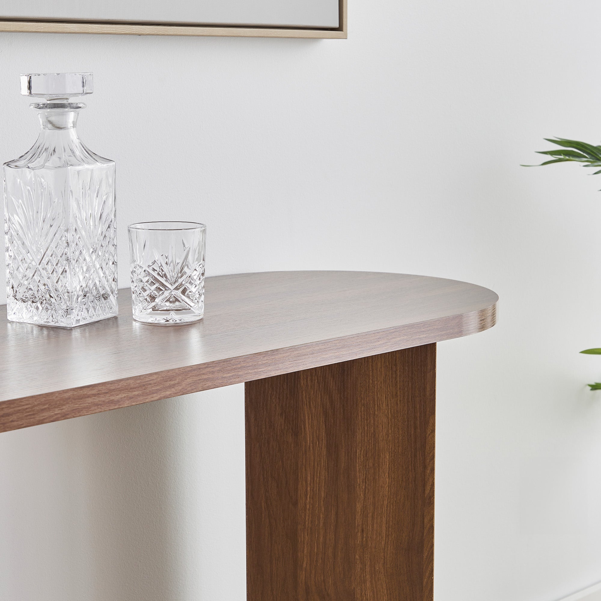 Norquay 140cm Console Table Walnut