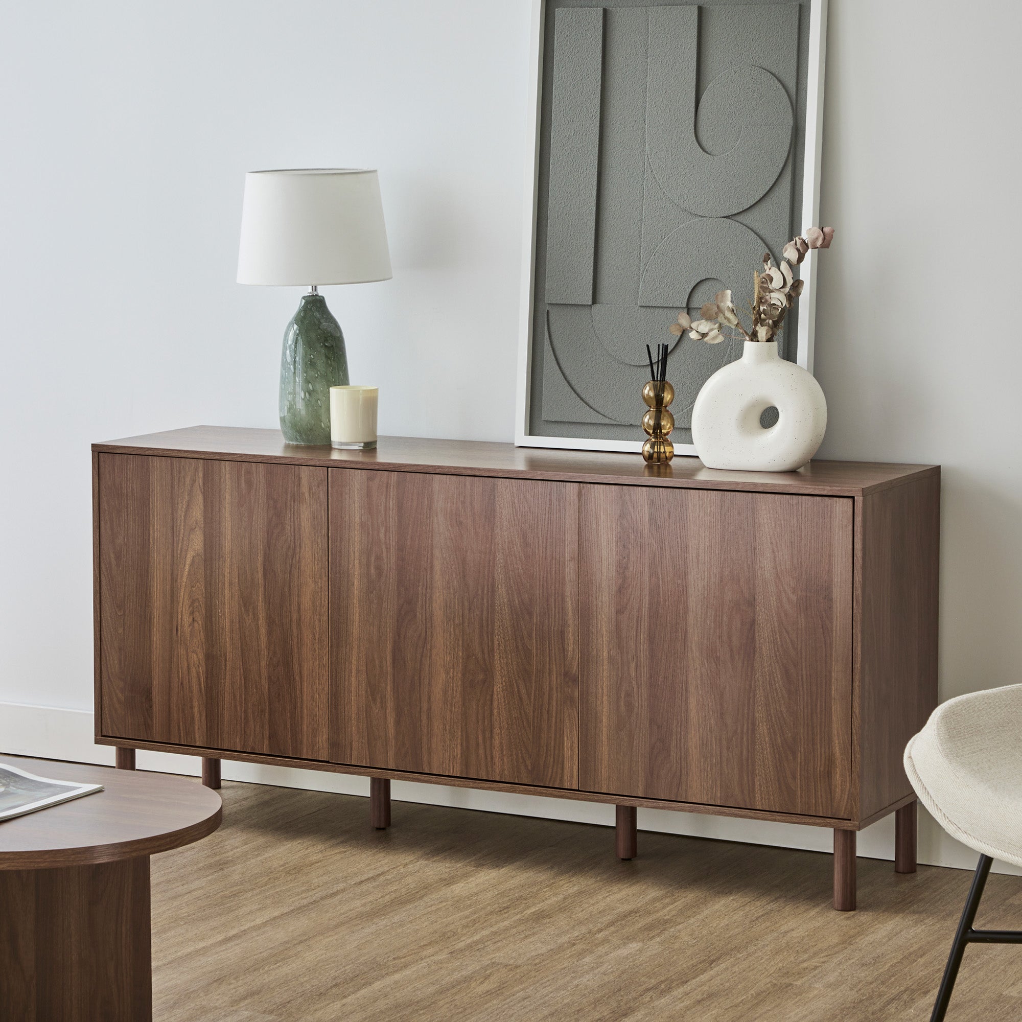 Norquay 160cm Sideboard Walnut