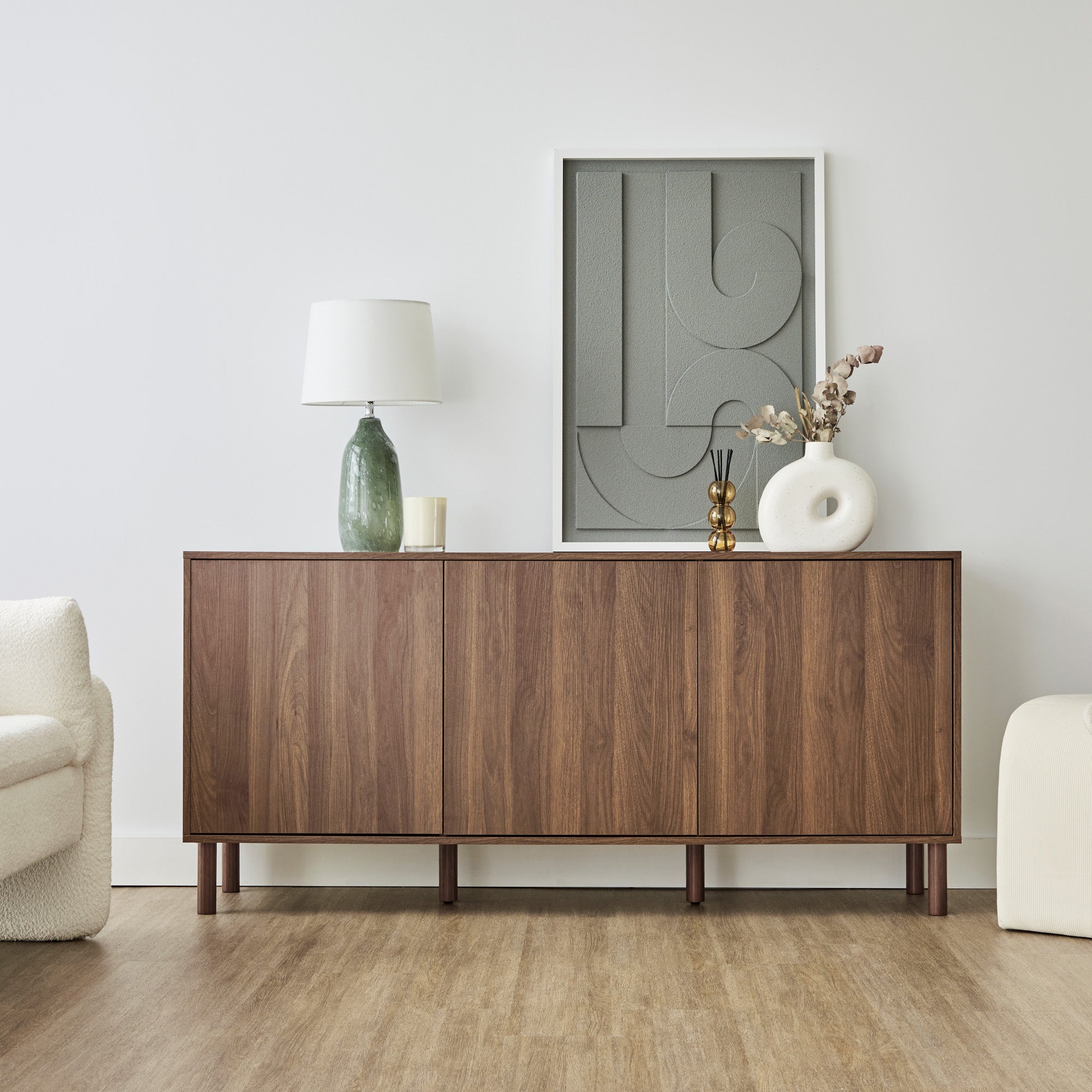 Norquay 160cm Sideboard Walnut