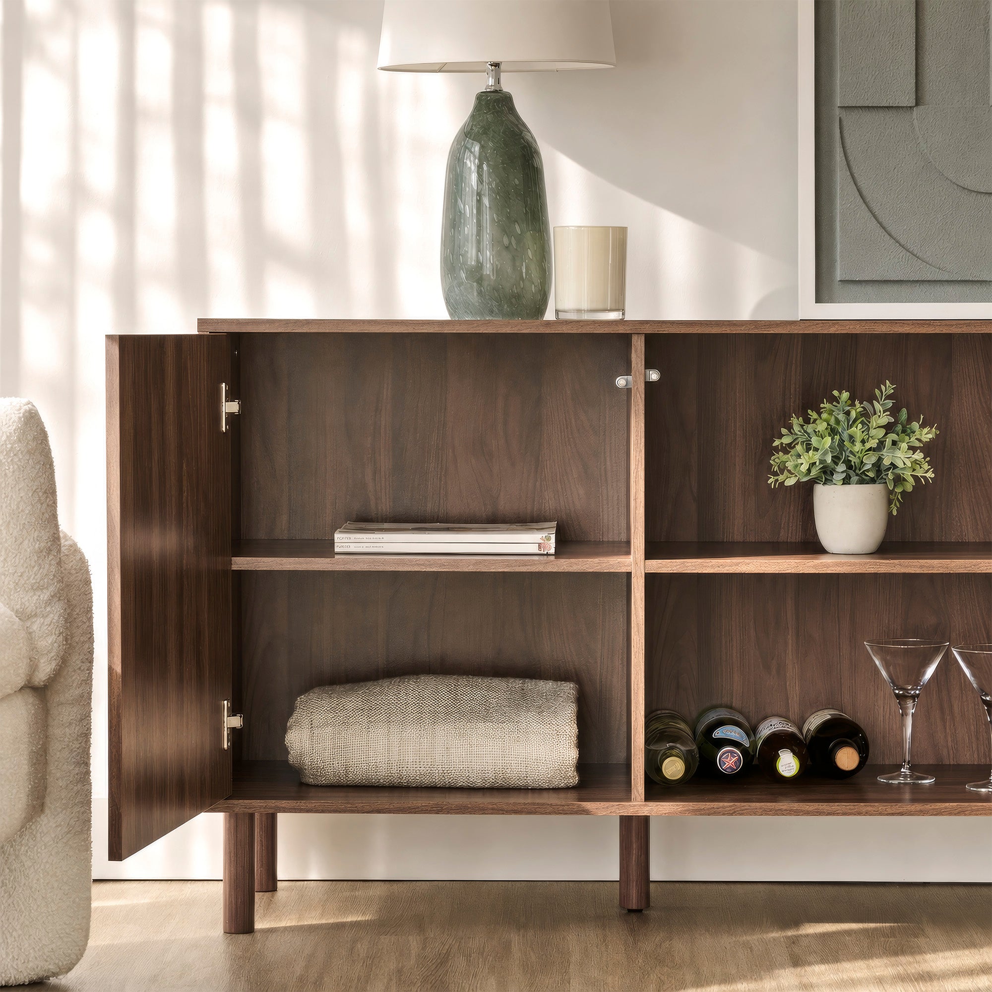 furniture, mirror, and home decor