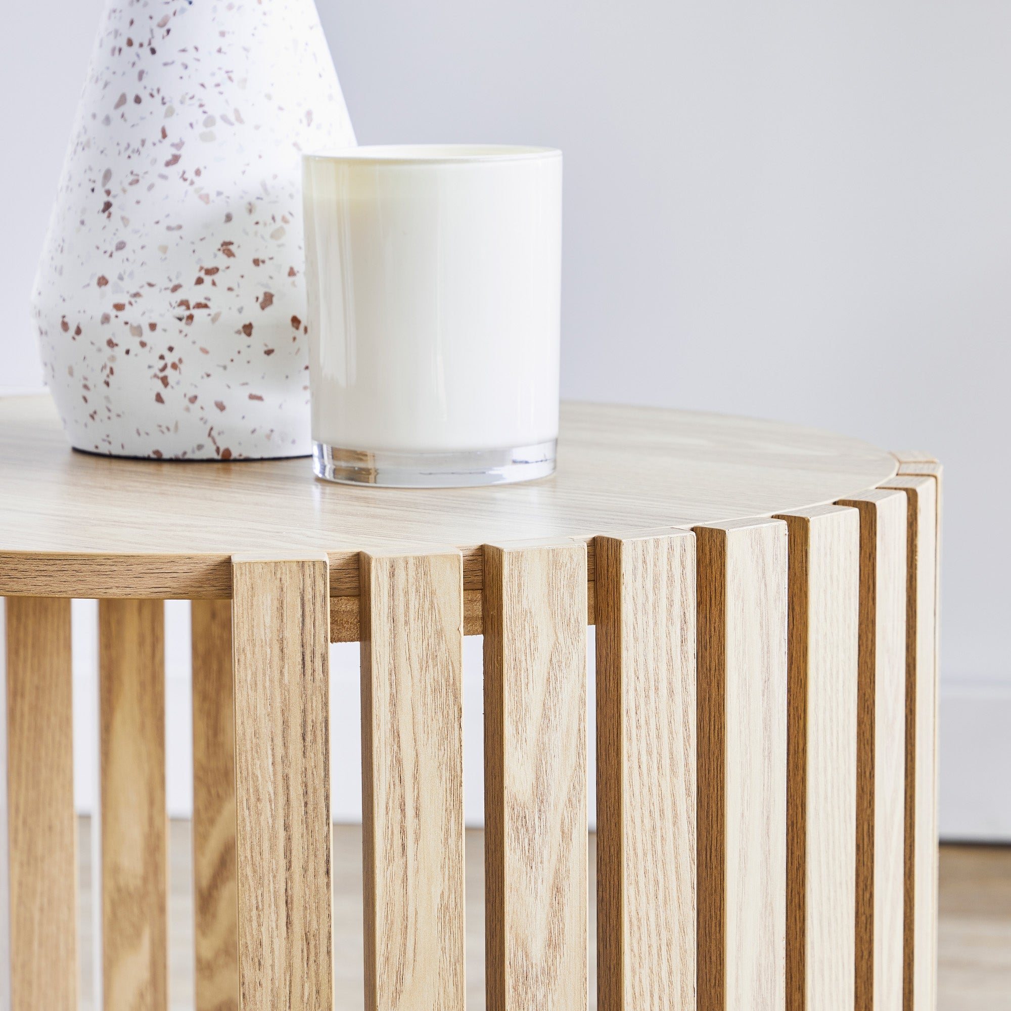 Samara 51cm Side Table Natural