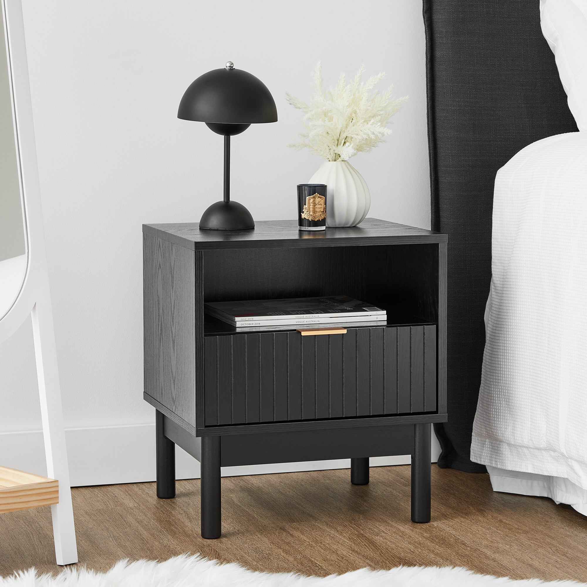 Apia 45cm Bedside Table