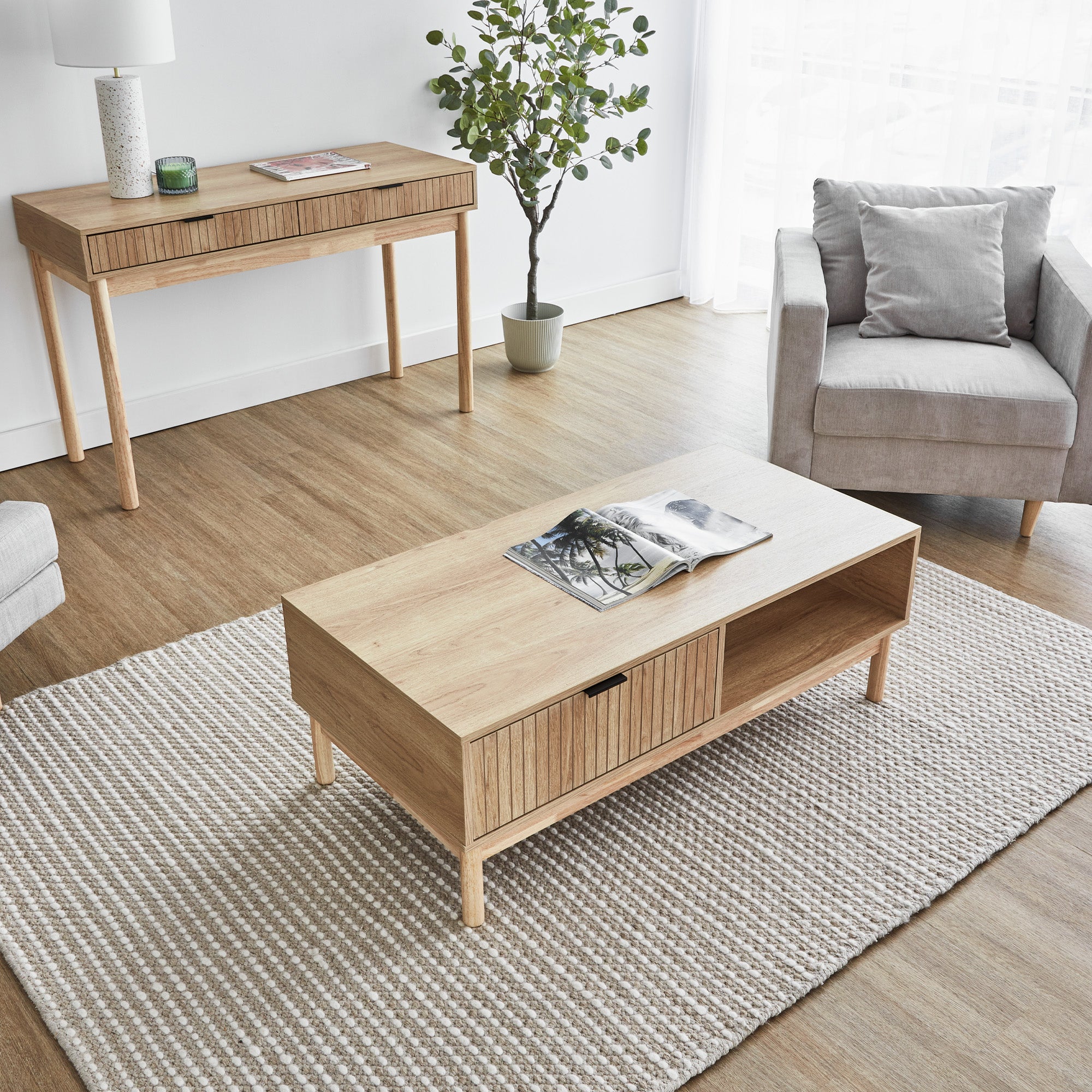 Apia 110cm Coffee Table