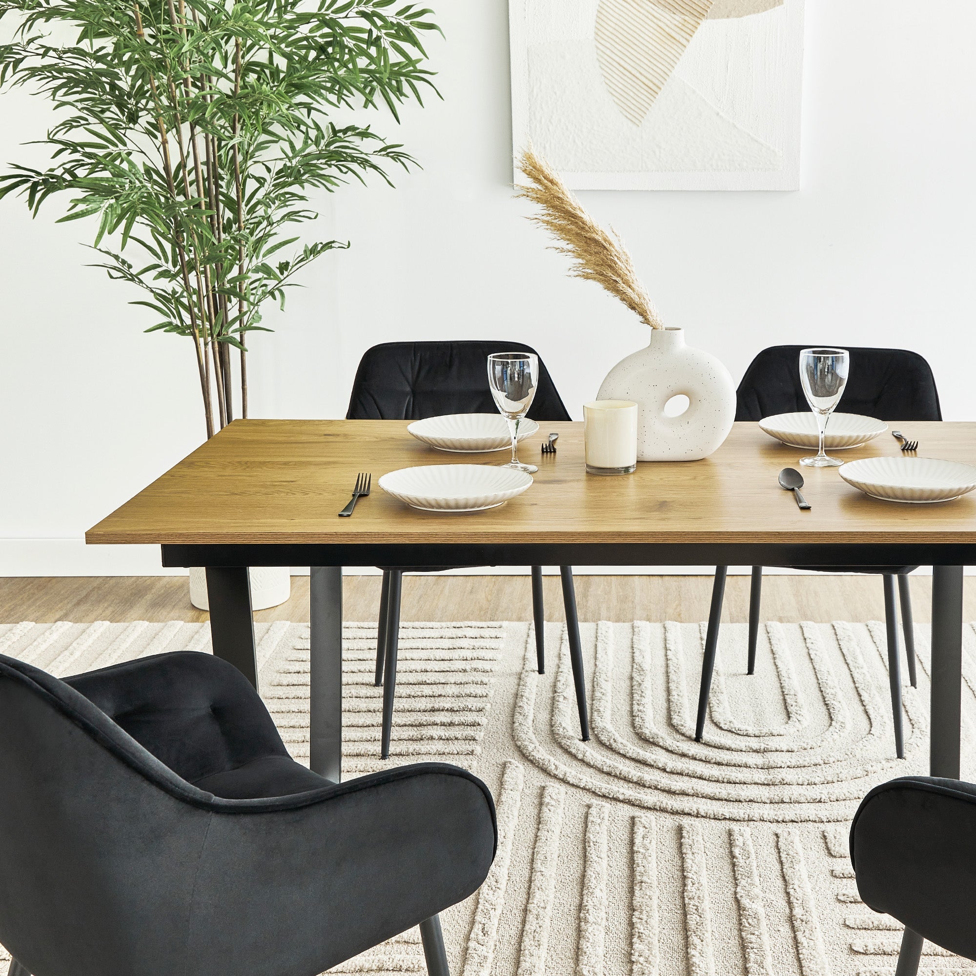 Arizona 160cm Dining Table Oak Arizona 160cm Dining Table Oak